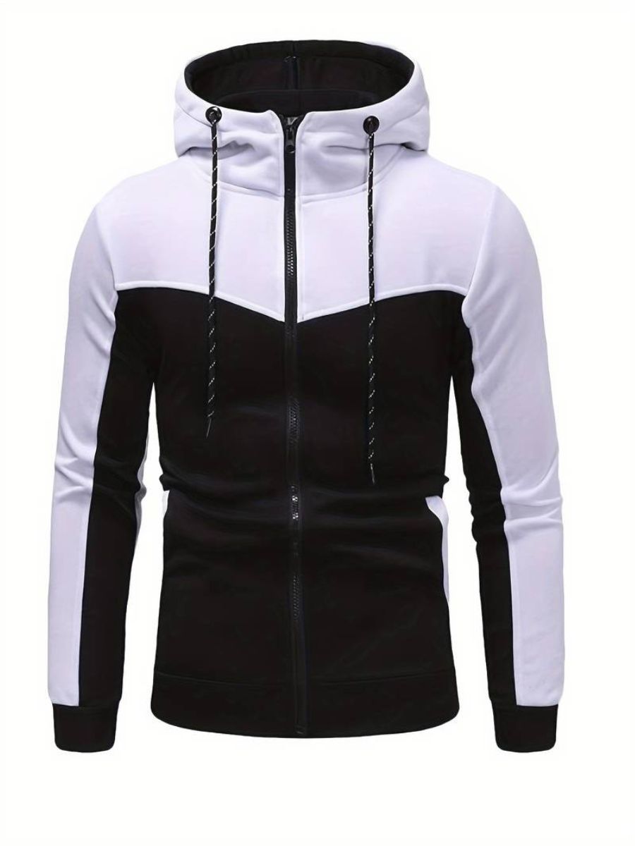 felpa con cappuccio e pantaloni della tuta