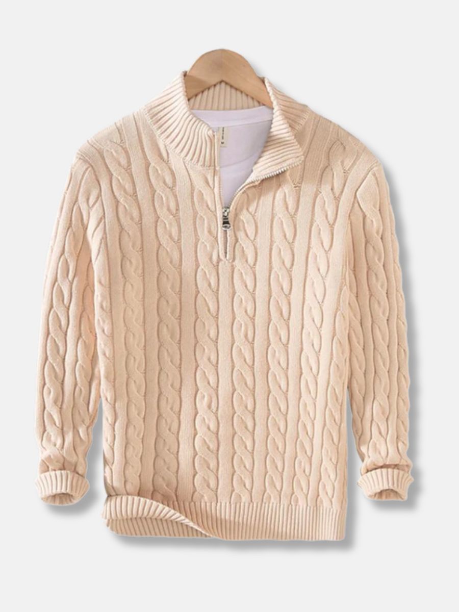 maglione con cerniera