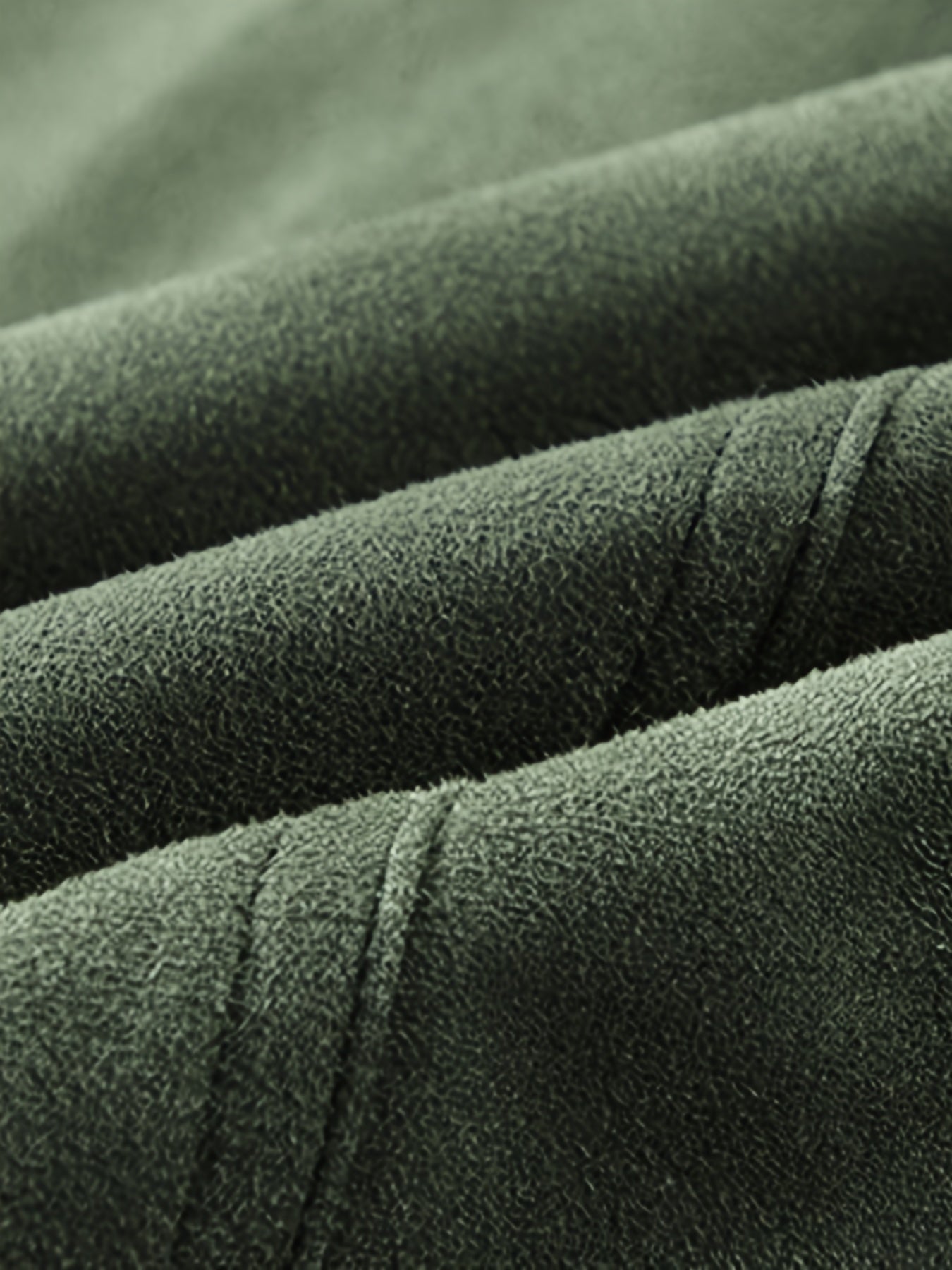 Giacca in pile verde