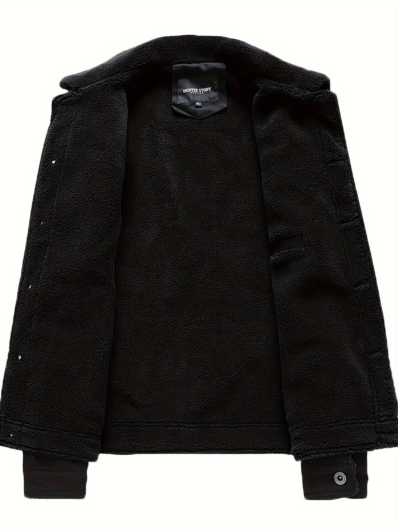 Giacca casual in caldo pile di cotone