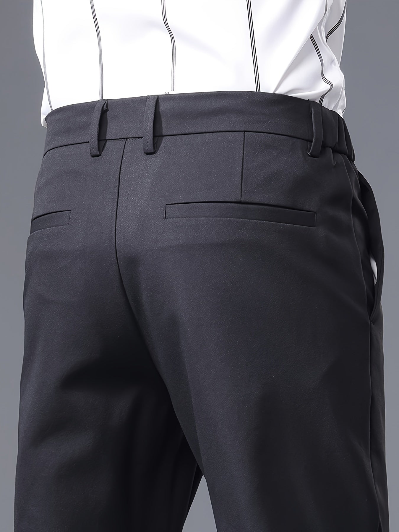 Pantaloni semiformali elasticizzati da uomo