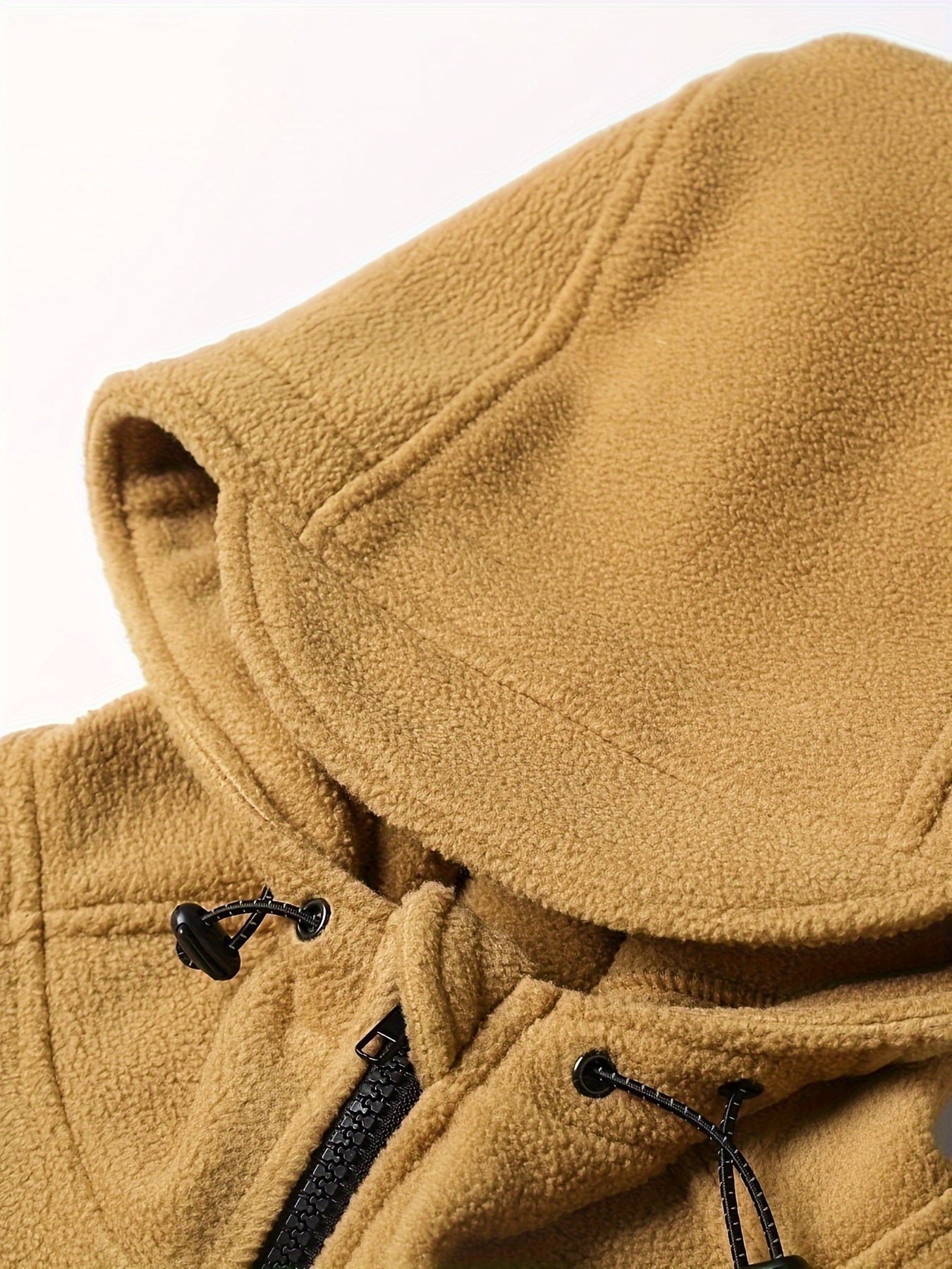 Calda felpa con cappuccio realizzata in pile polare