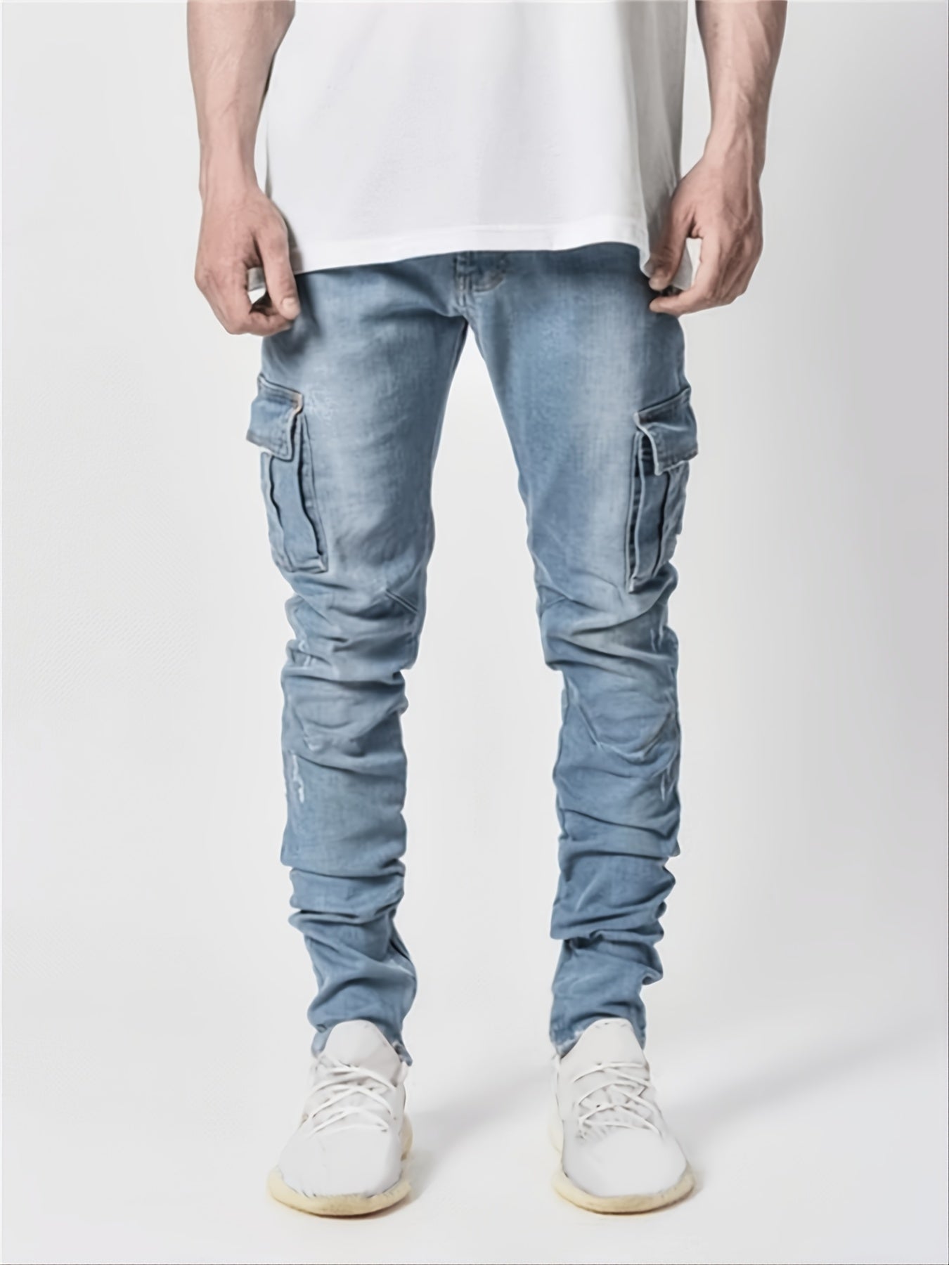 Jeans slim con molta elasticit?