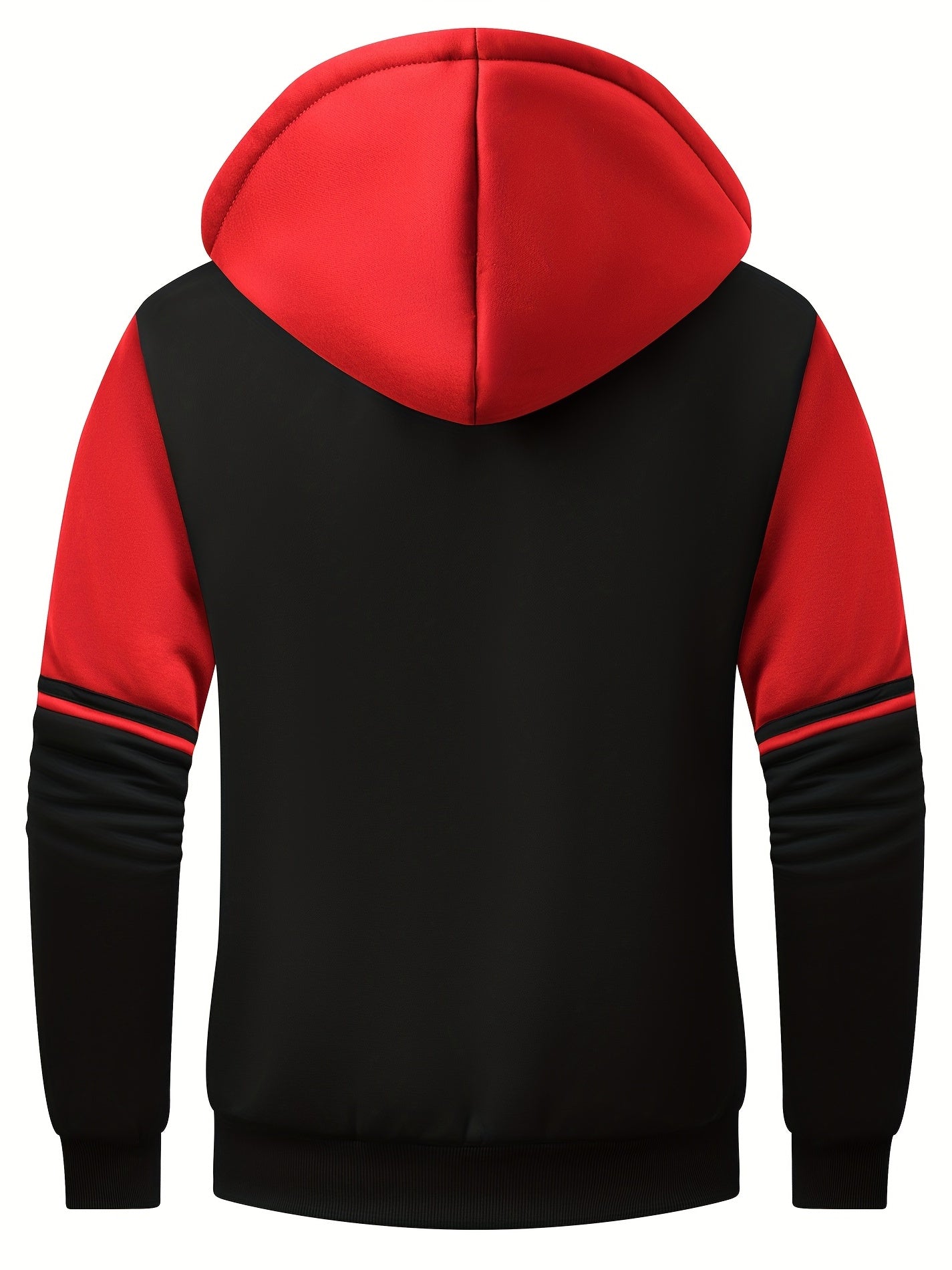 Felpa con cappuccio in pelliccia da uomo