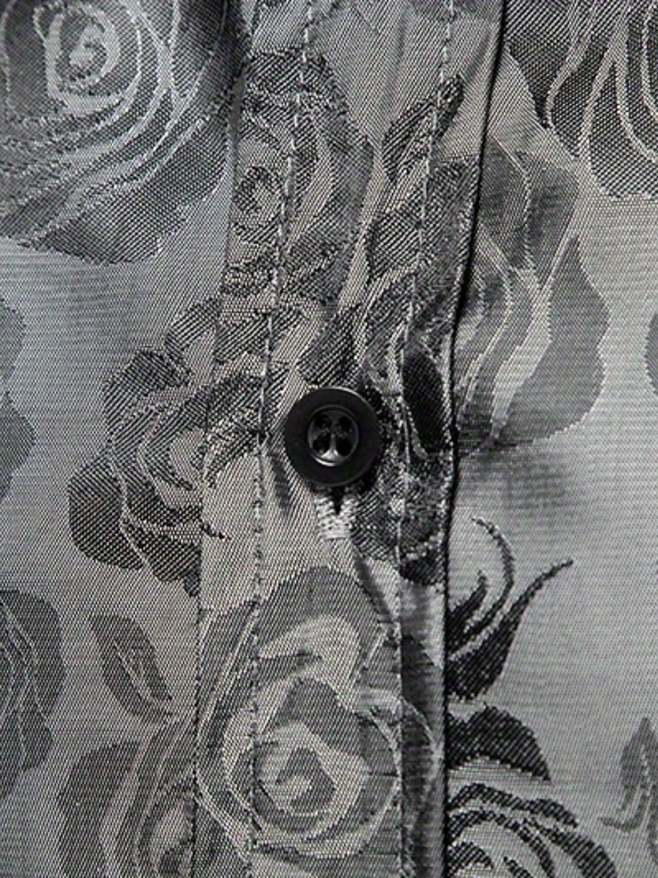 Camicia elegante con motivo rose