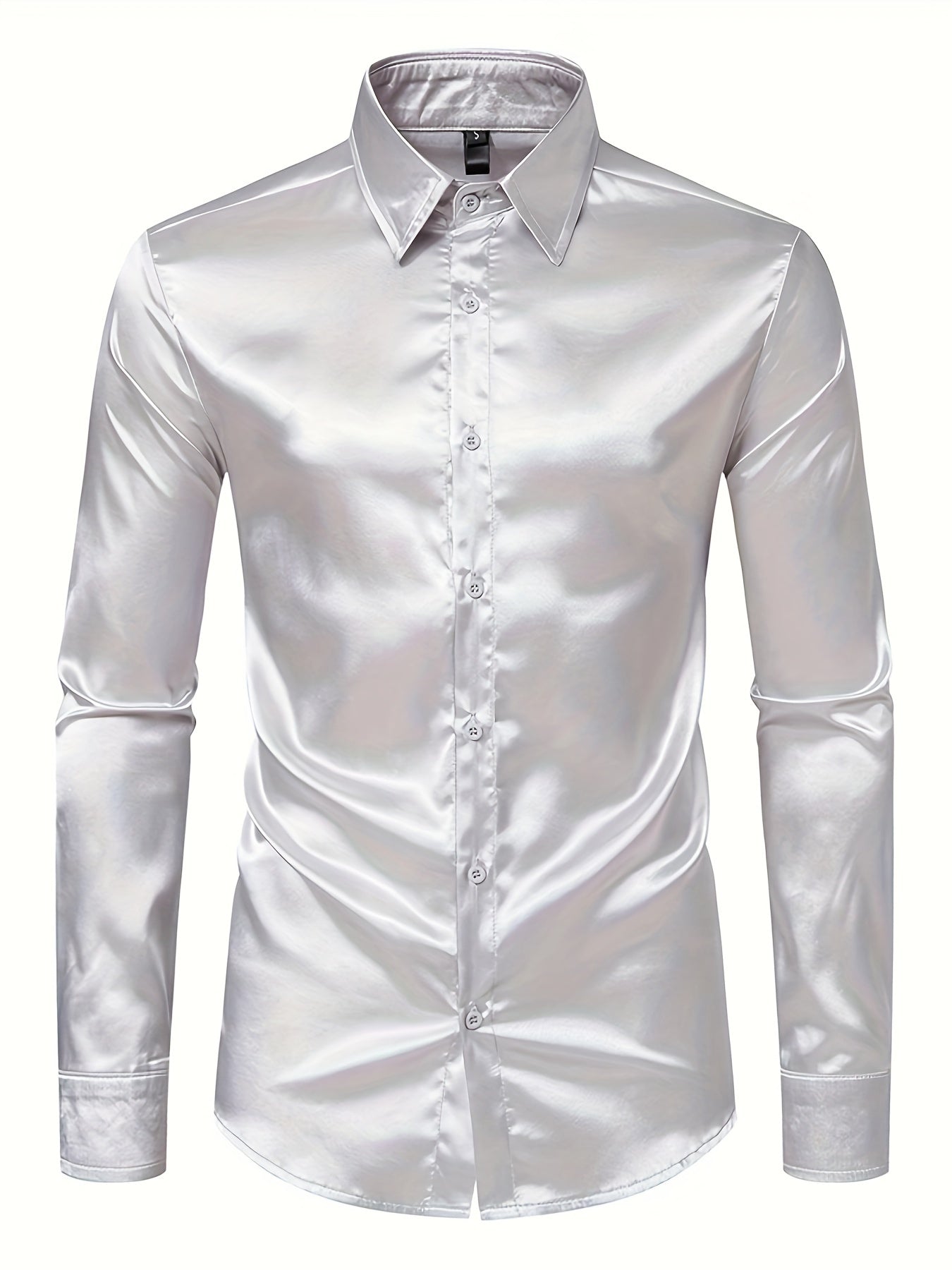 Camicia in elastan da uomo