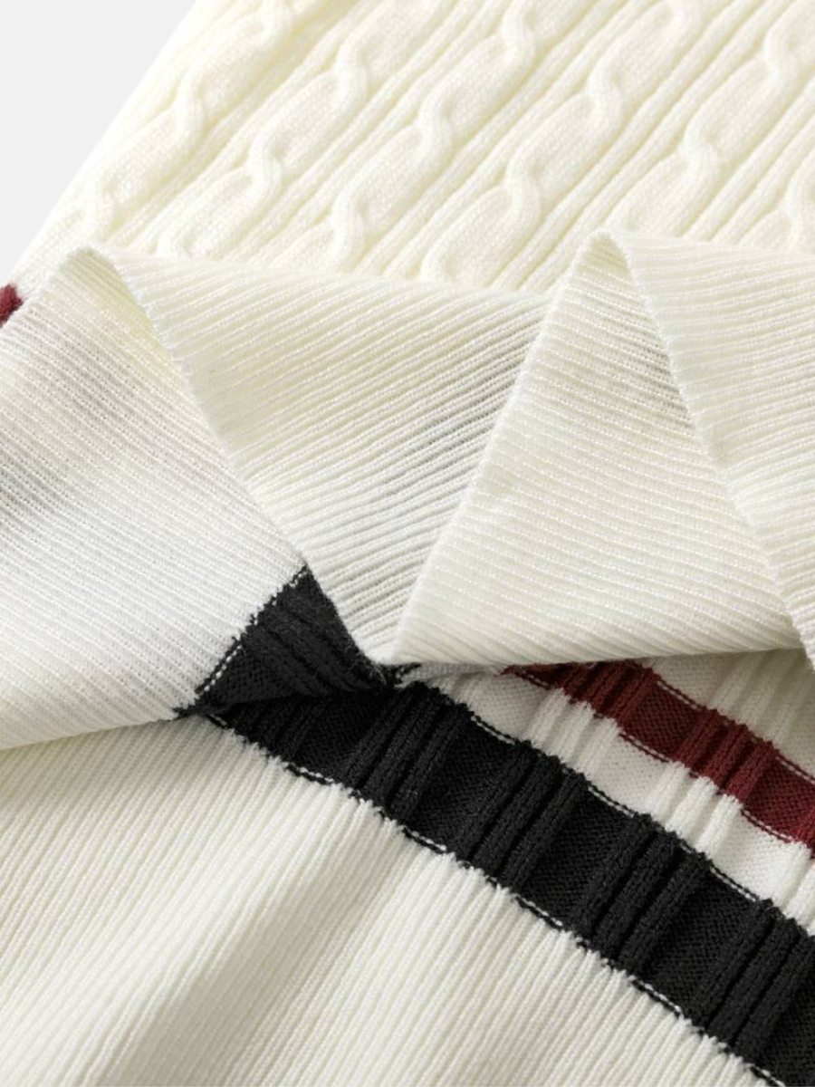 maglione classico lavorato a maglia