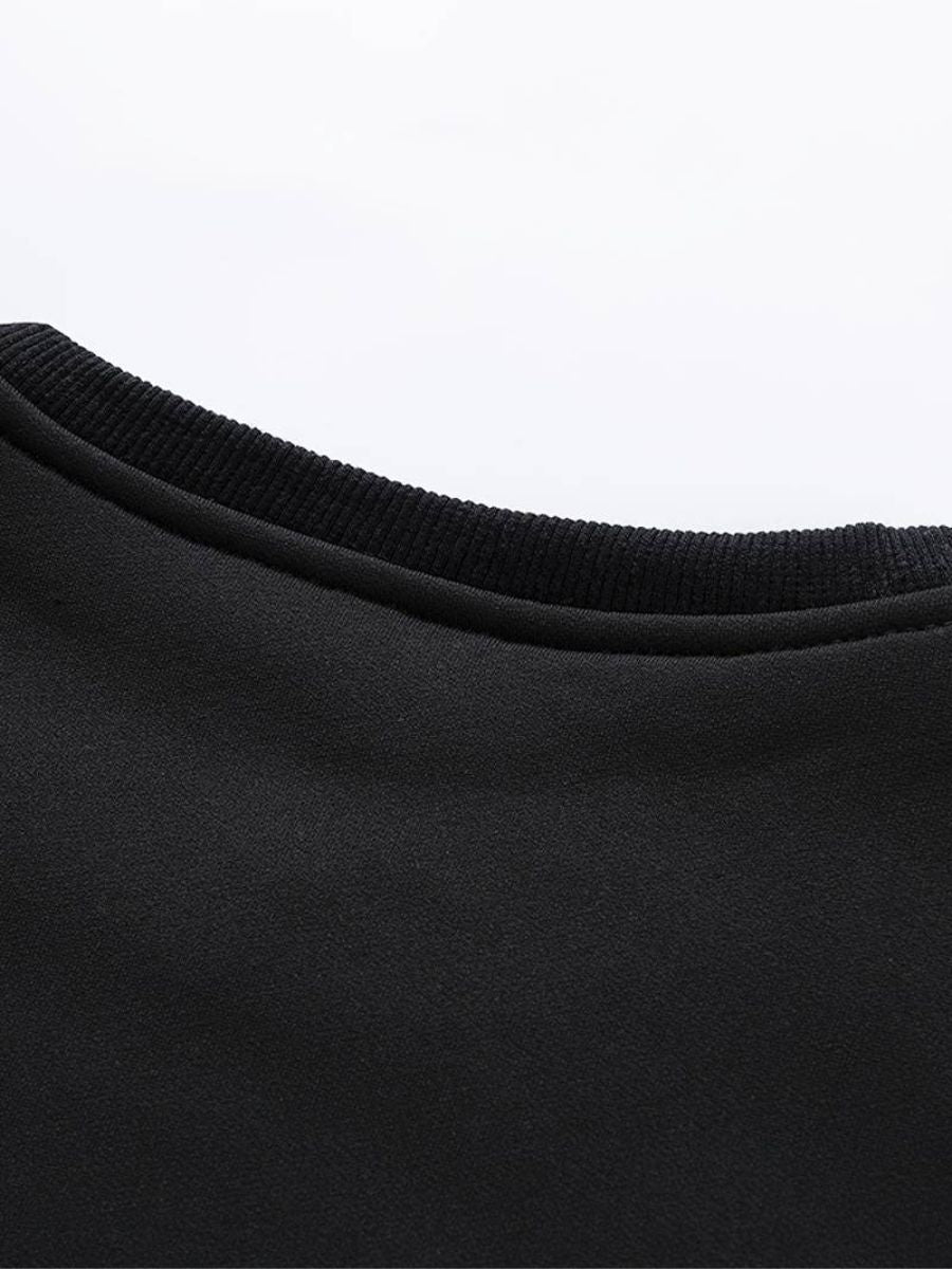 maglione con coulisse e pantaloni da jogging per uomo