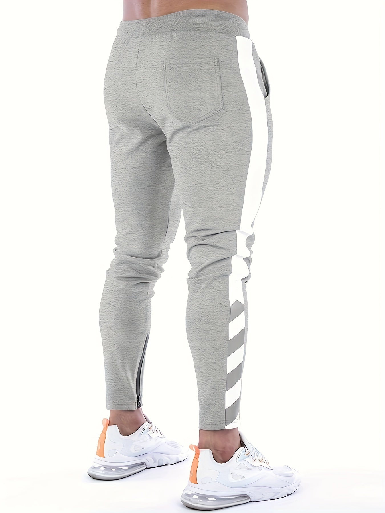 Pantaloni sportivi casual con elastico in vita e coulisse