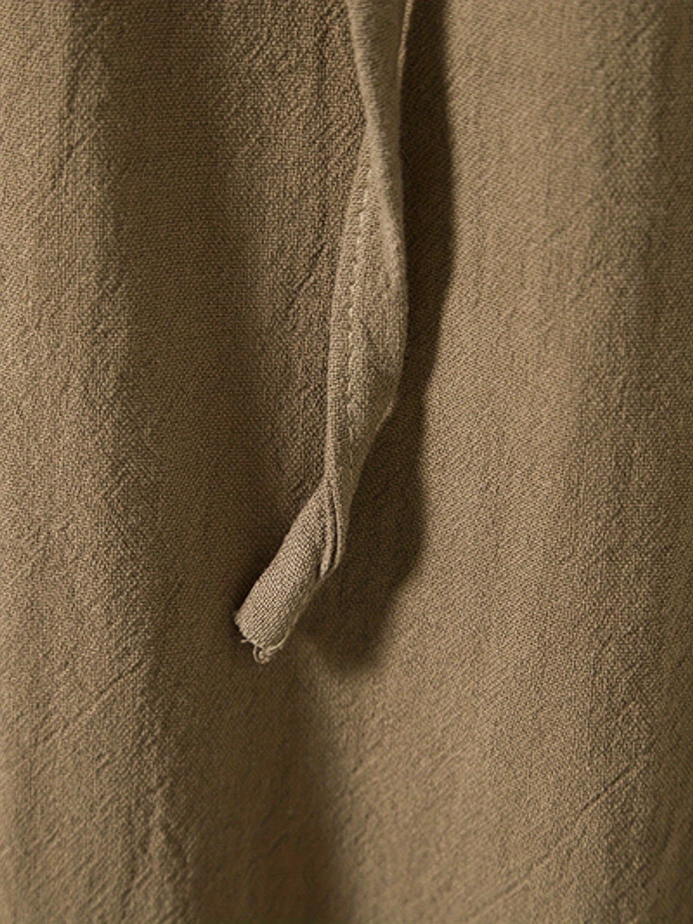 T-shirt Henley casual con maniche lunghe