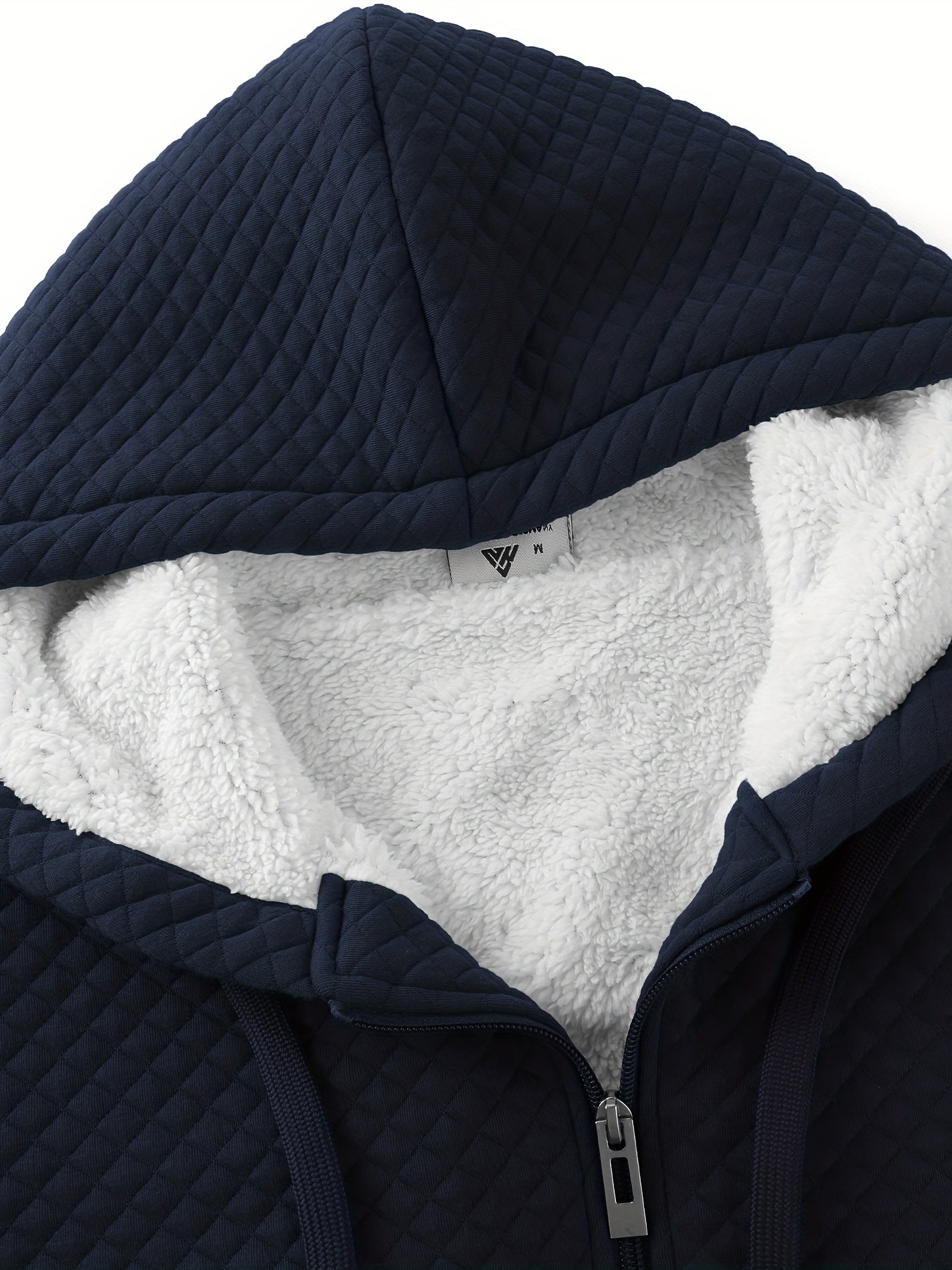 Felpa con cappuccio in pelliccia testurizzata