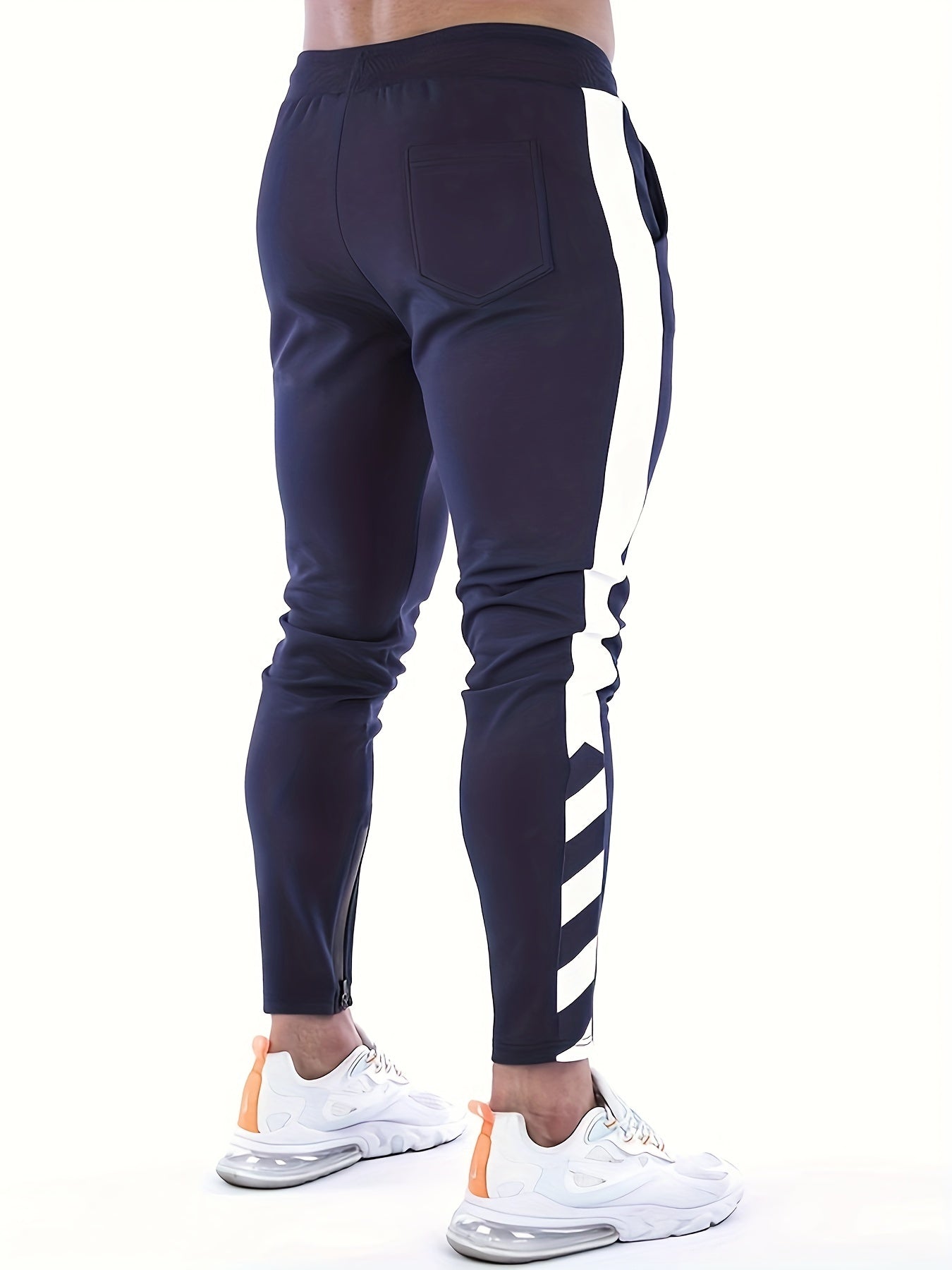 Pantaloni sportivi casual con elastico in vita e coulisse