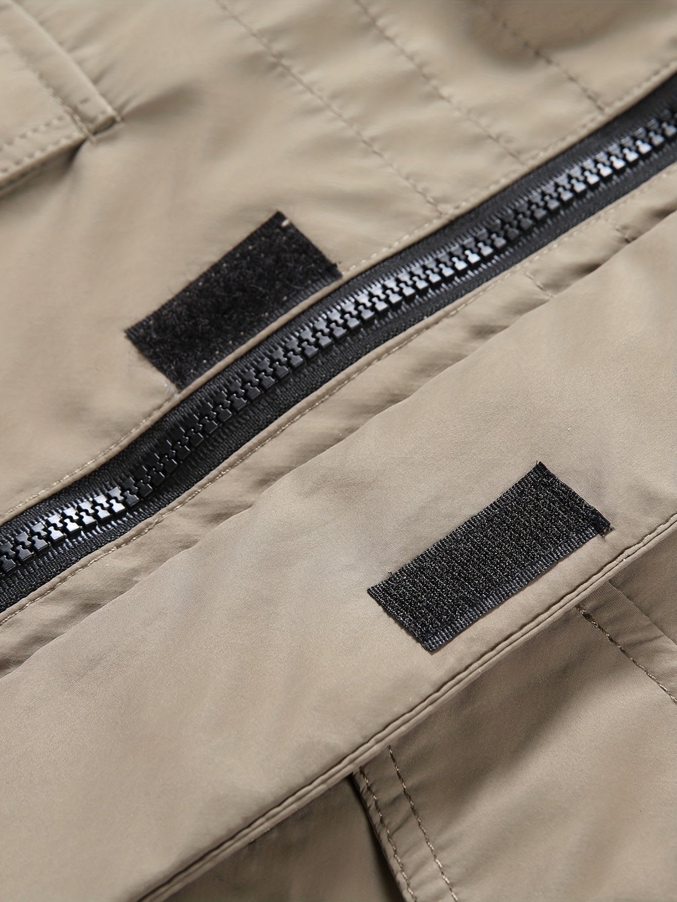 Calda giacca in pile con tasche con patta