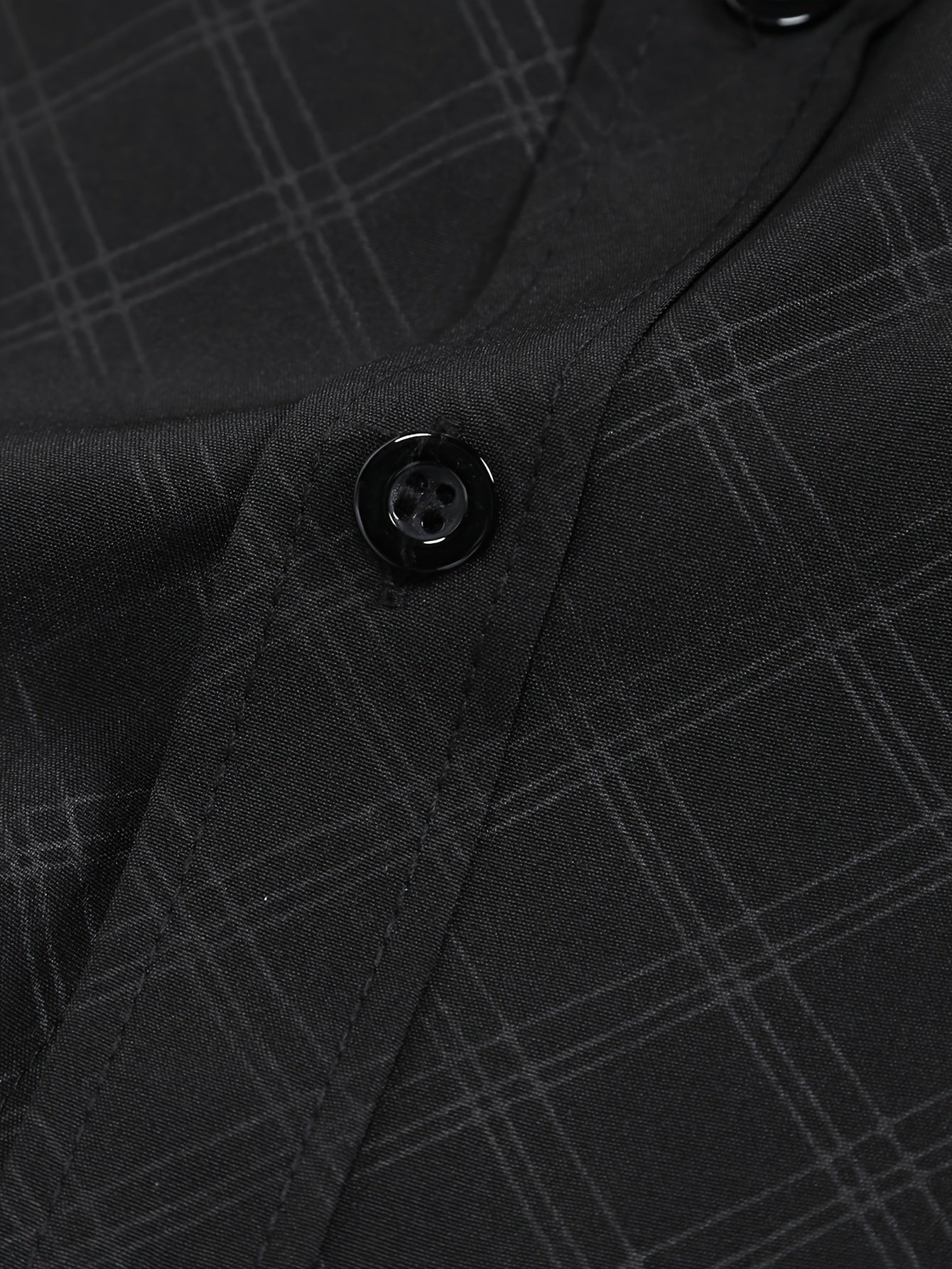 camicia classica con maniche lunghe e motivo a risvolto ampio