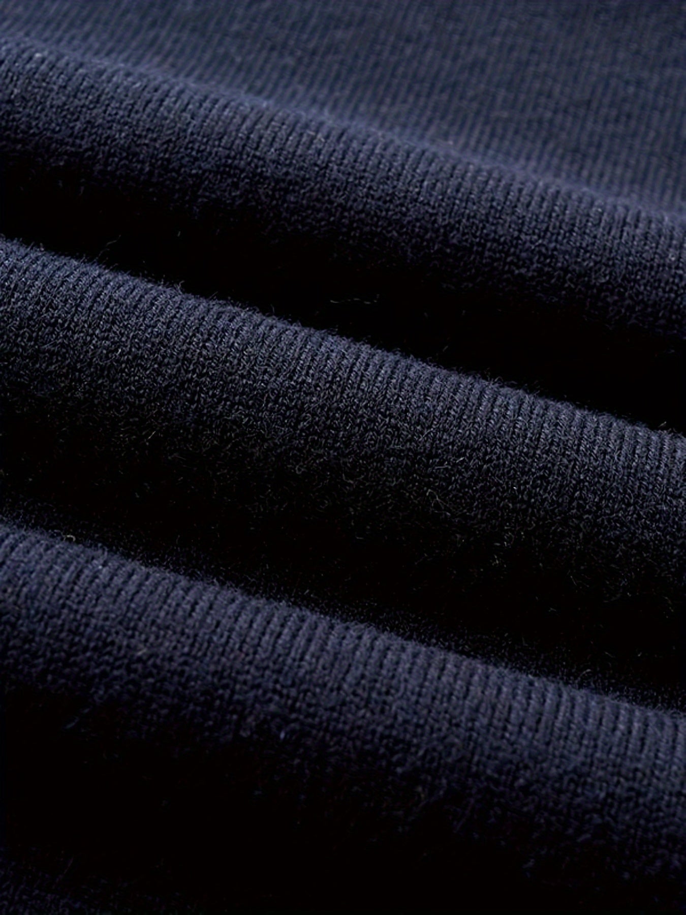 Maglione con risvolto ad alta elasticit? da uomo