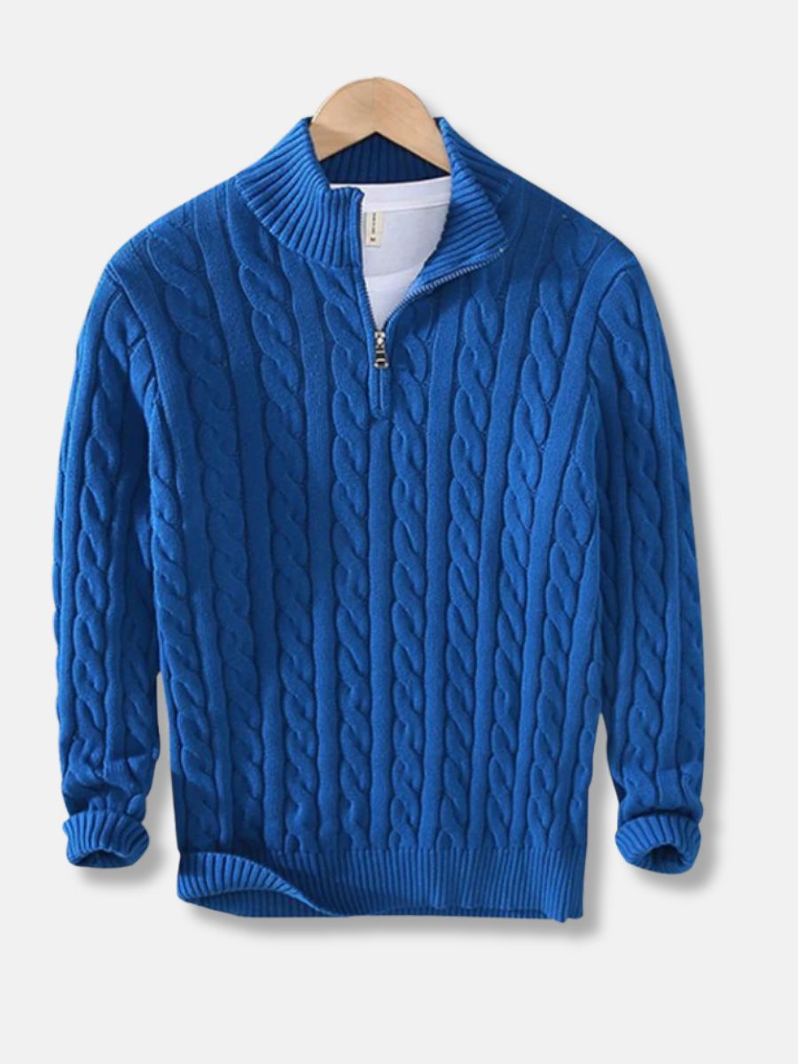 maglione con cerniera