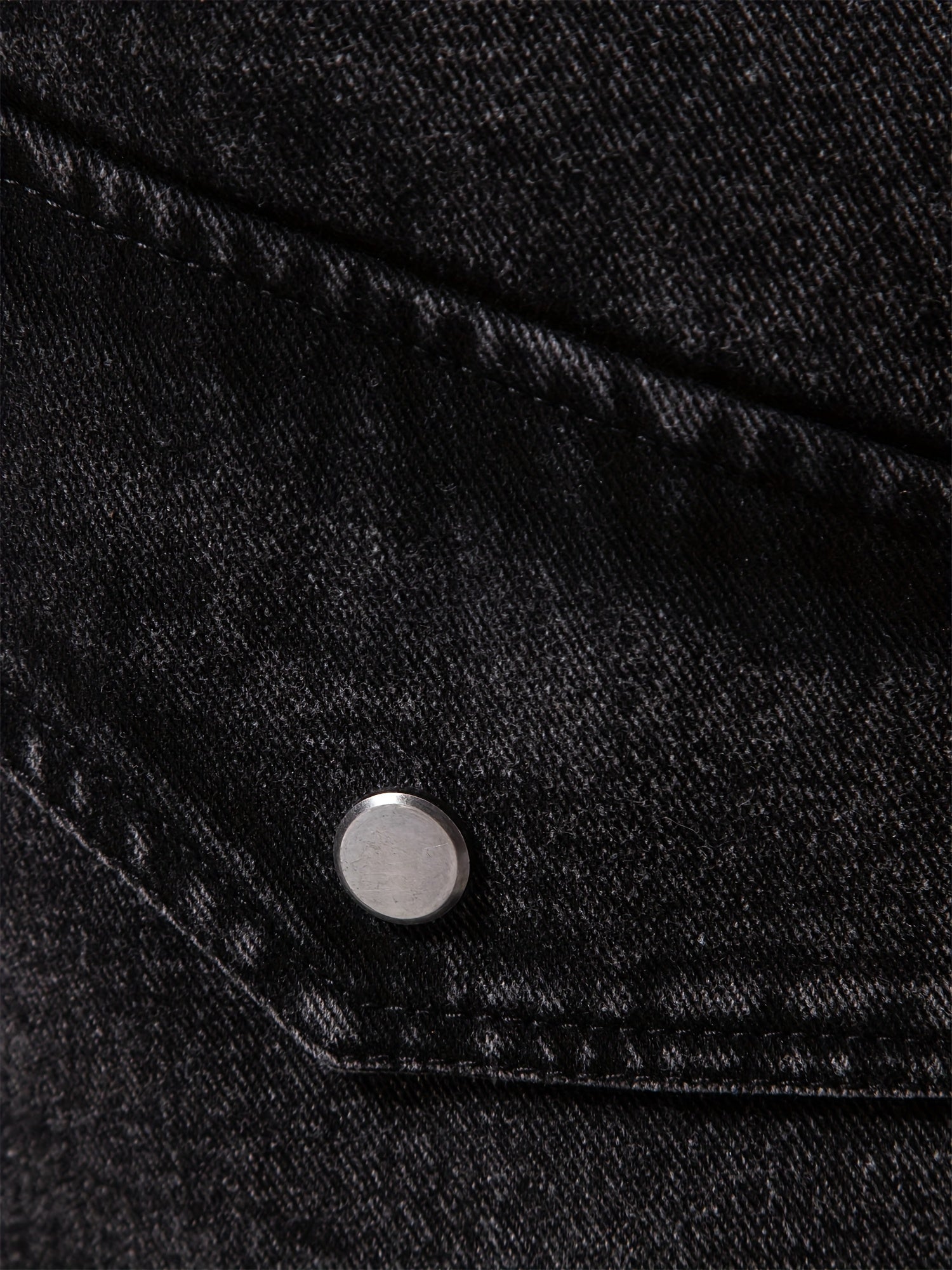 Giacca in pile denim da uomo