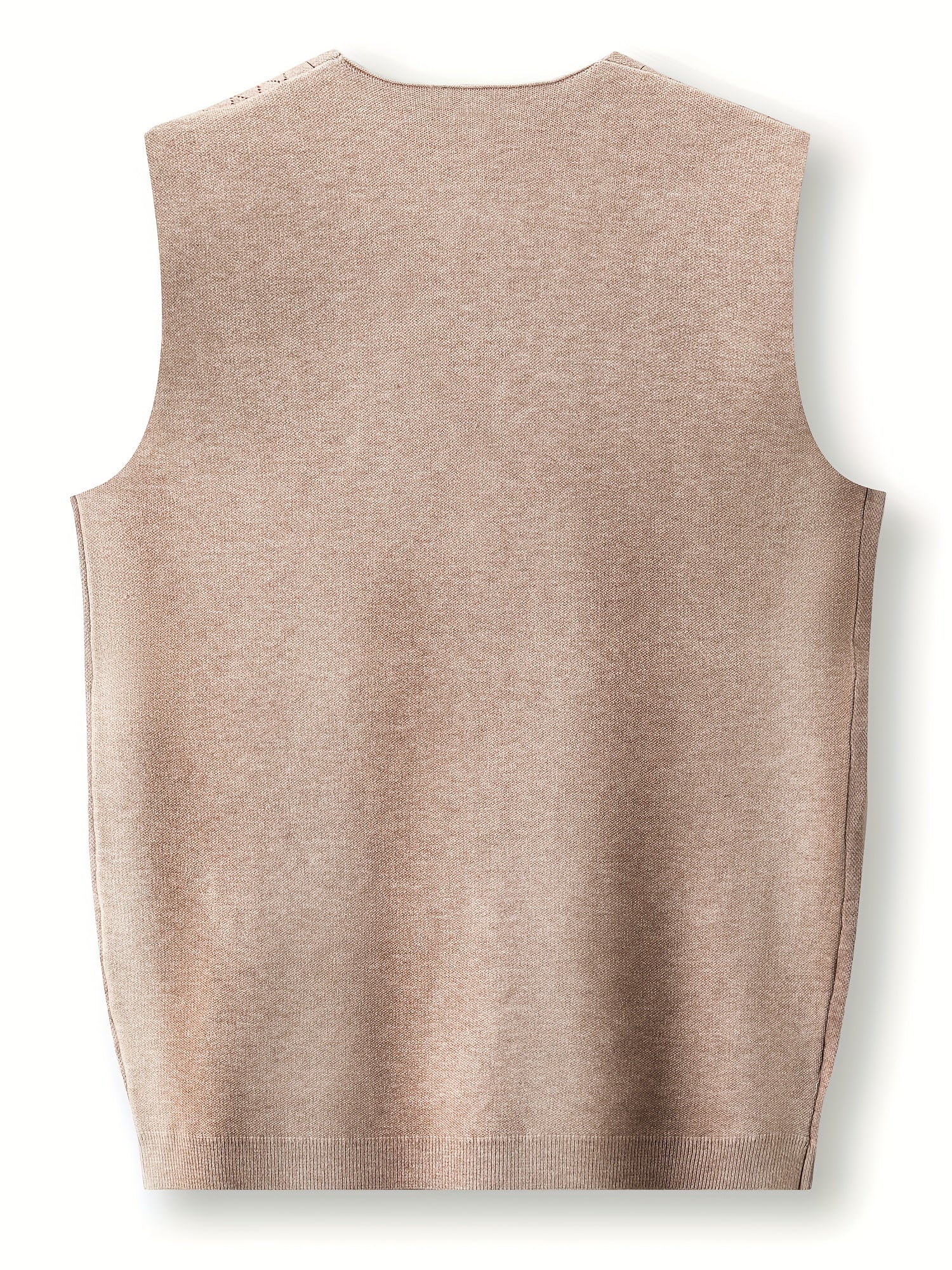 Camicia senza maniche lavorata a maglia