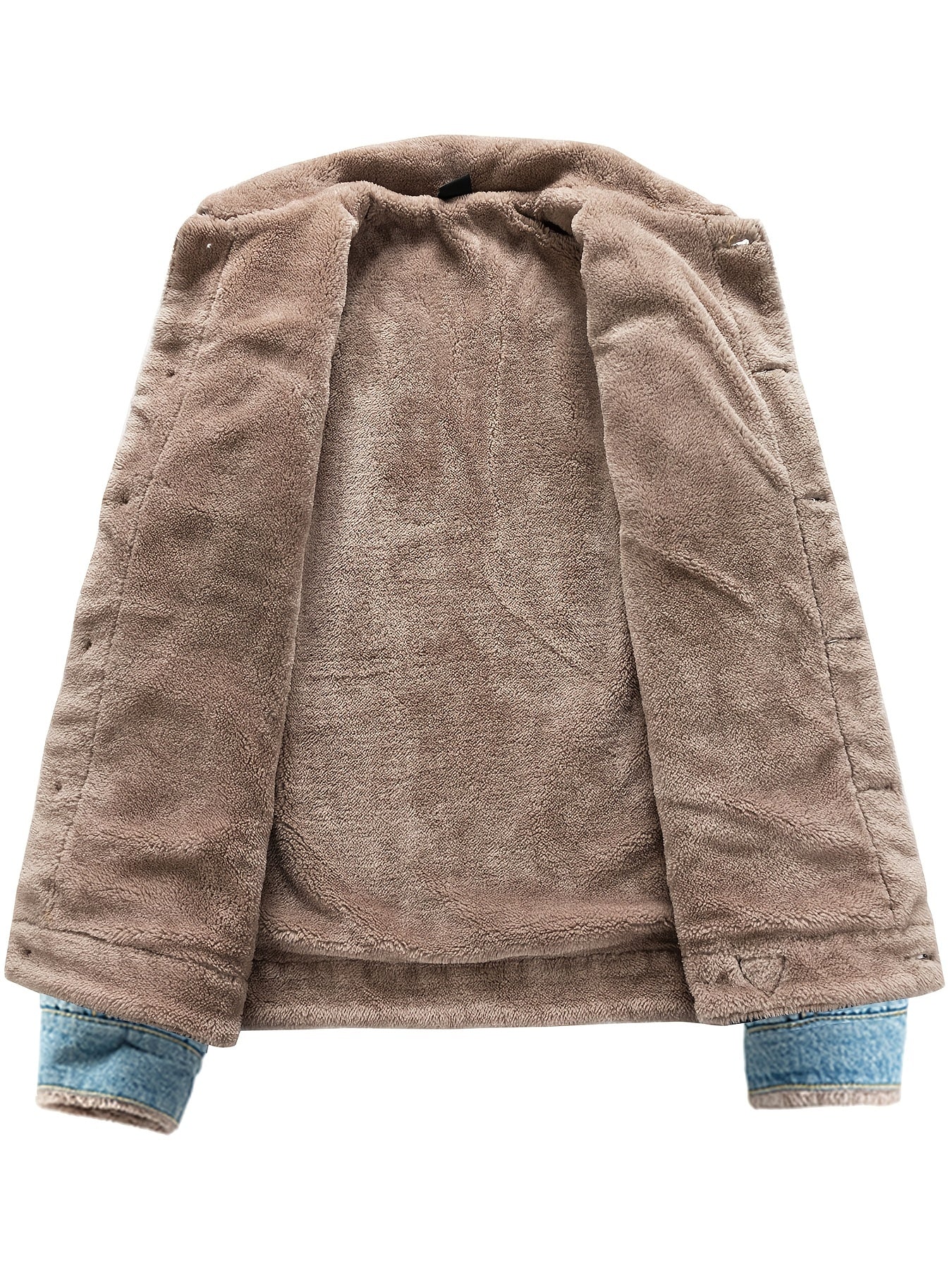 Giacca in denim di pile