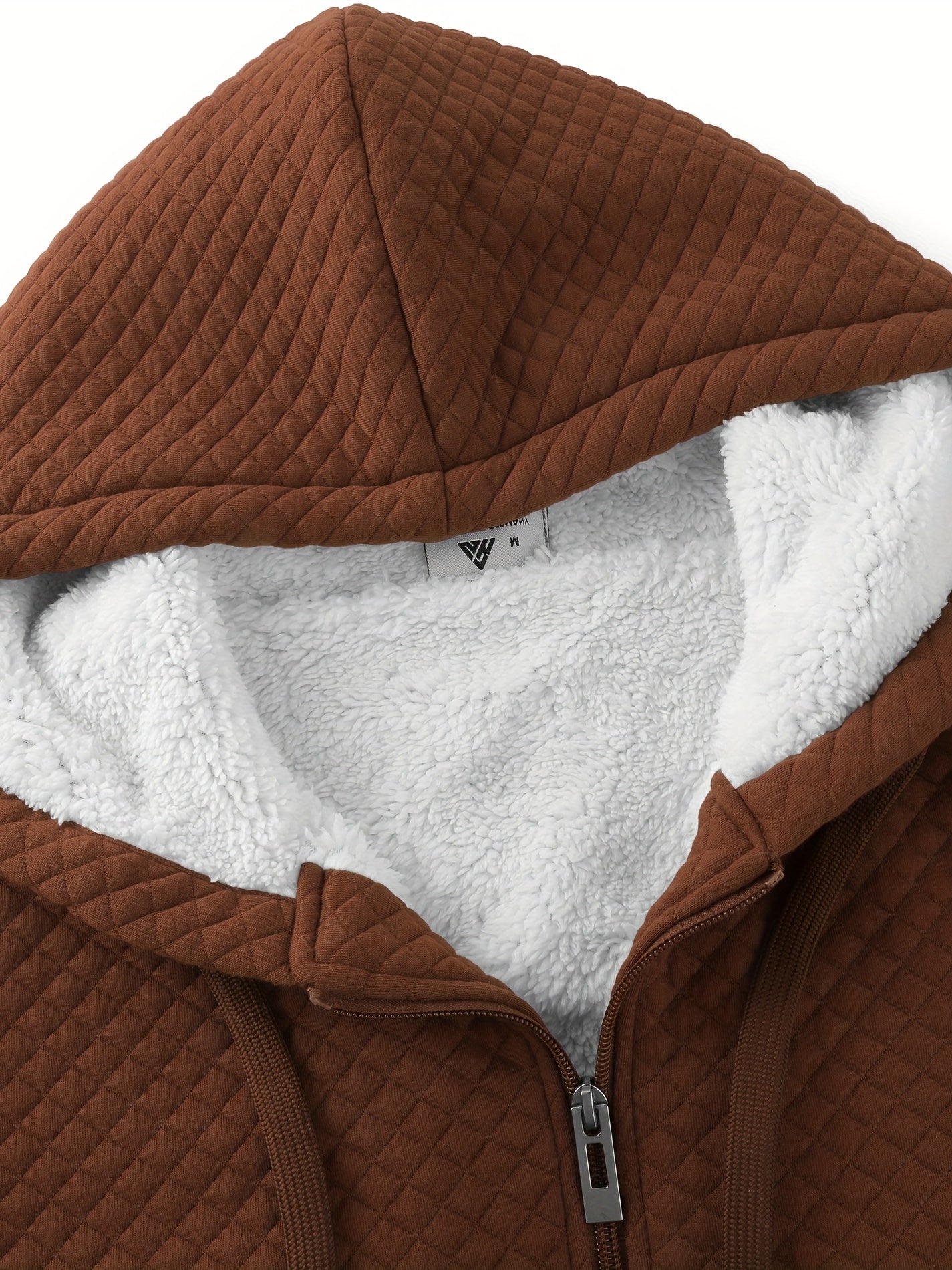 Felpa con cappuccio in pelliccia testurizzata