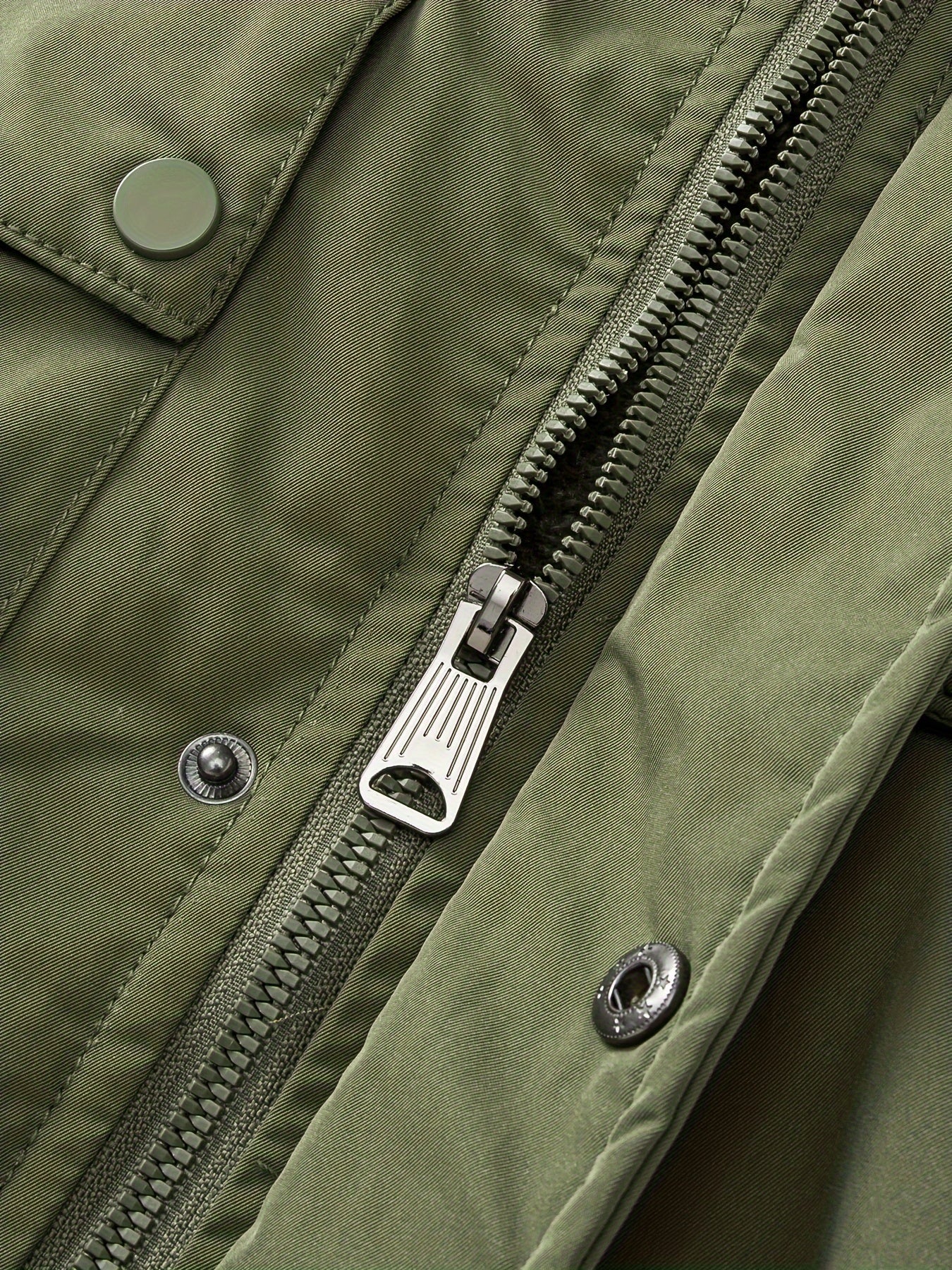 Cappotto invernale in cotone con cappuccio