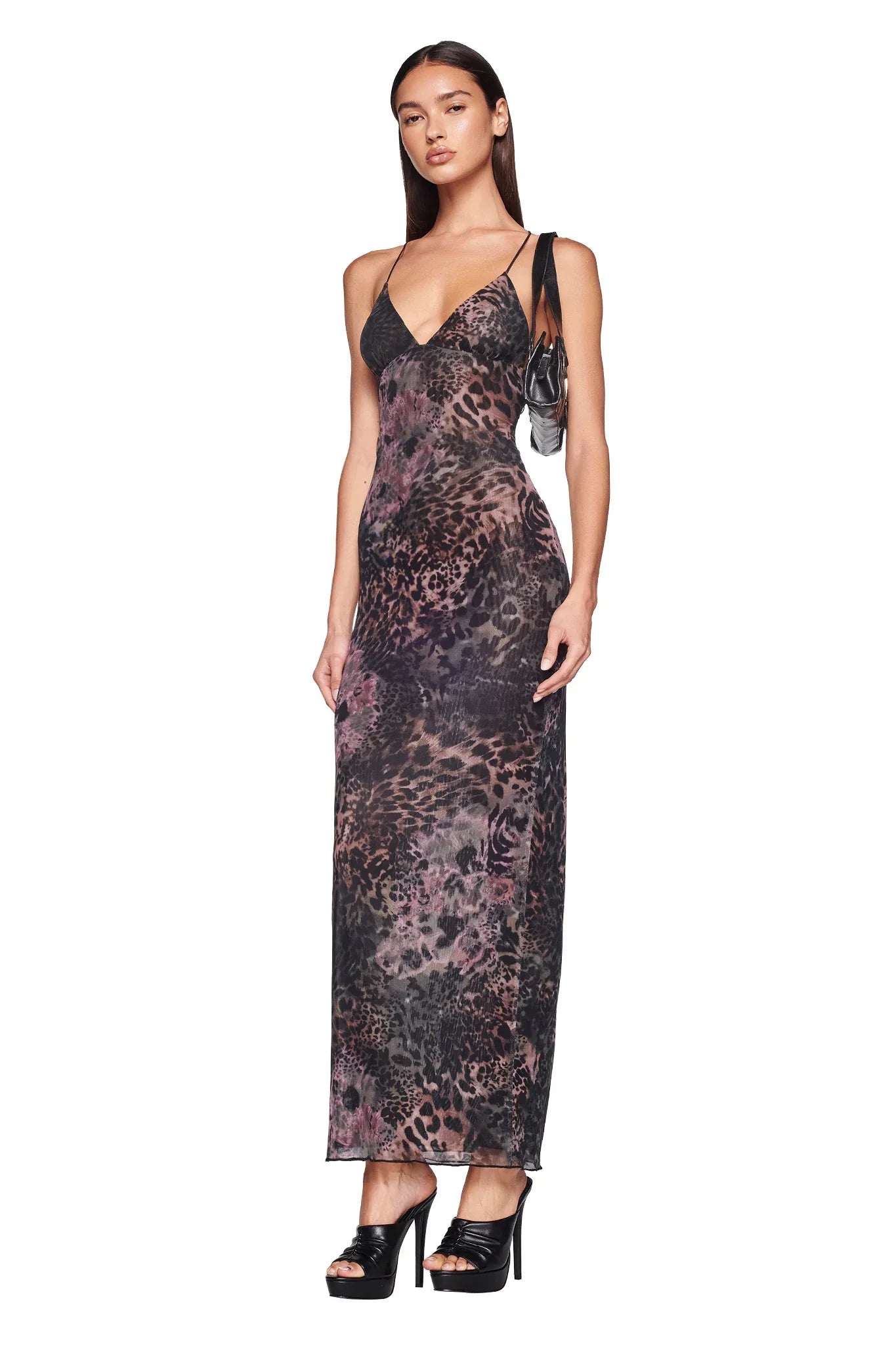 Vestito con farfalla sul retro