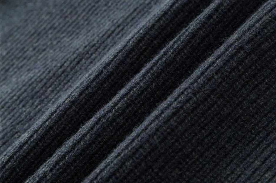 maglione classico con cerniera