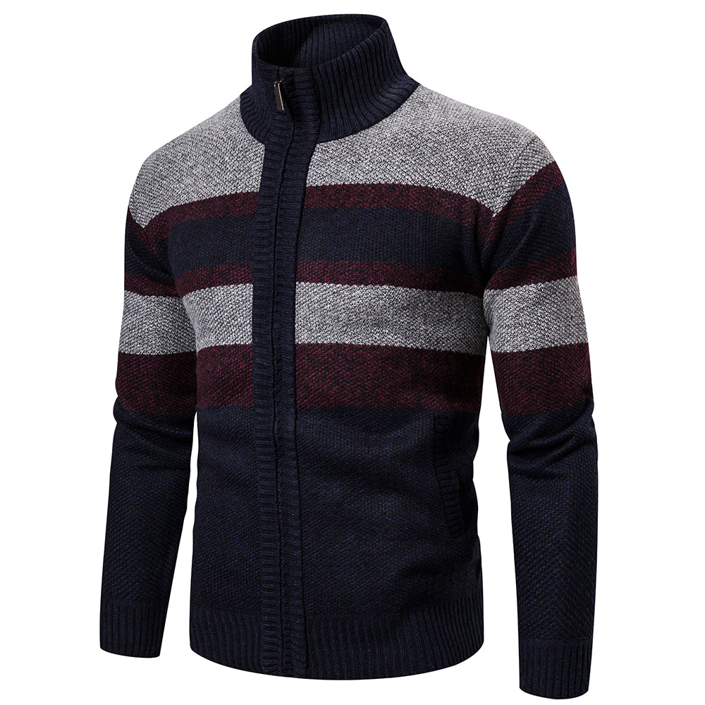 Maglione da uomo a righe