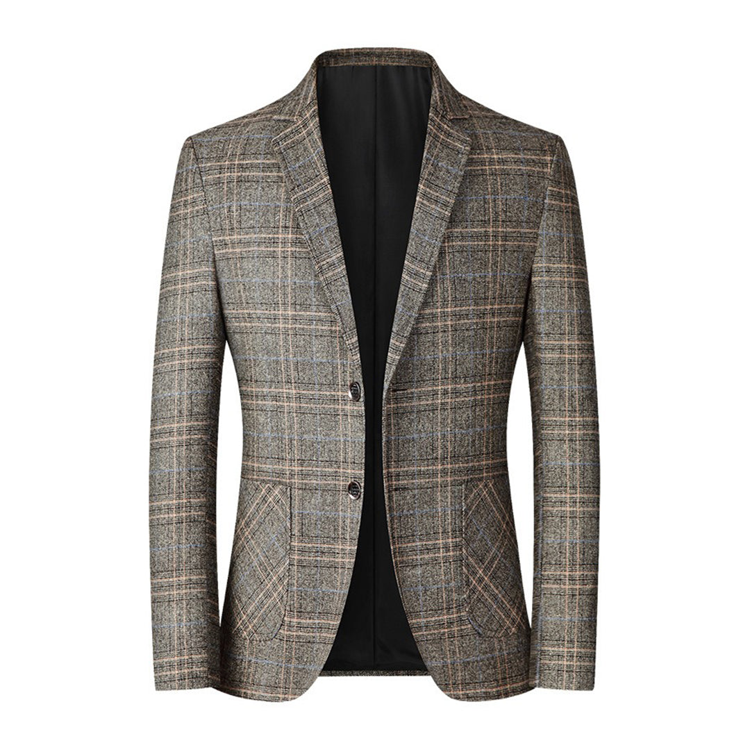 Blazer casual in stile italiano da uomo