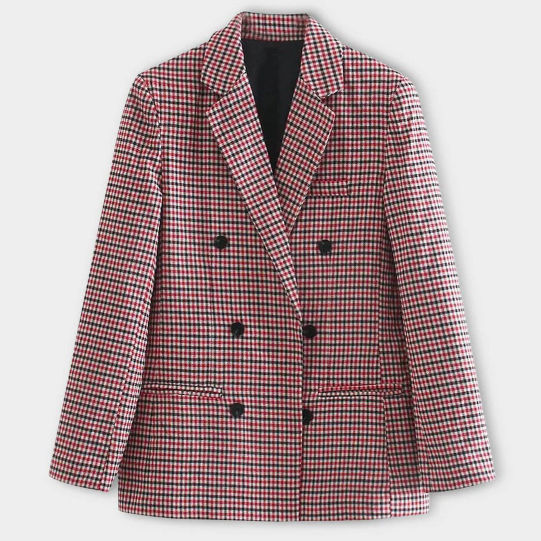 Blazer doppiopetto a righe da donna