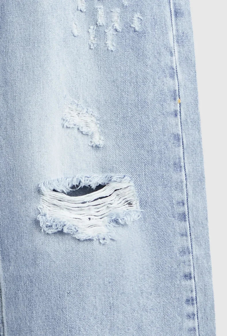 Jeans slim fit strappati