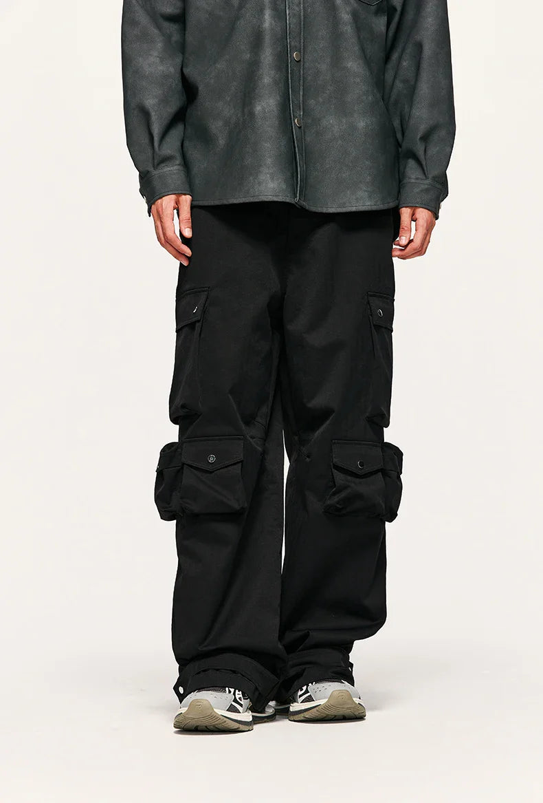 Pantaloni cargo High Street Techwear