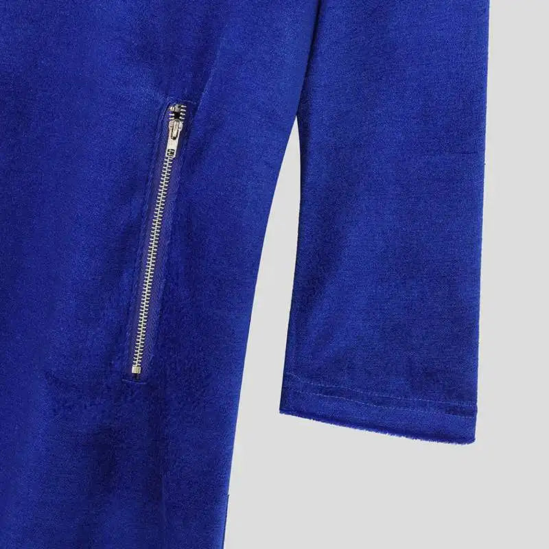 Tuta in velluto patchwork losse con cappuccio