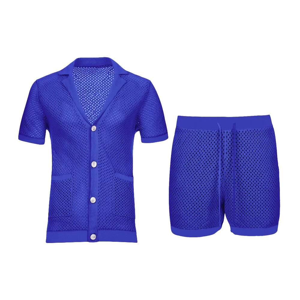 Ritaglio di maglietta trasparente e pantaloncini