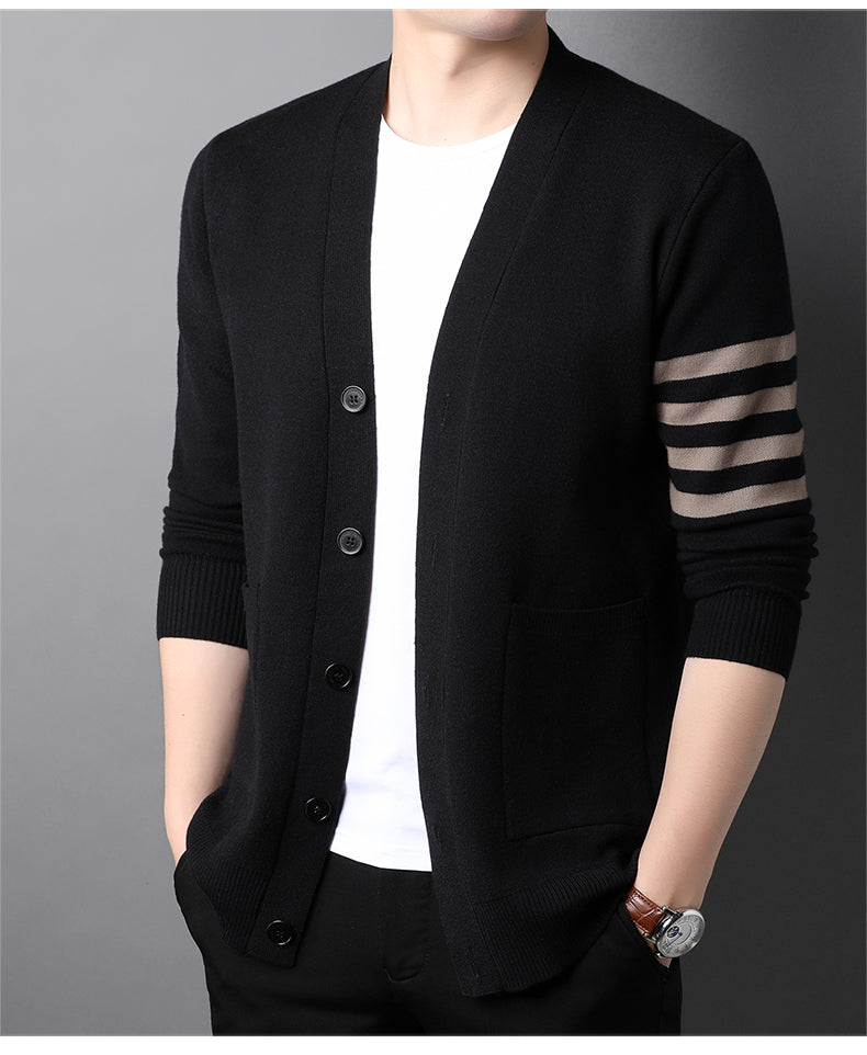 Maglione elegante da uomo per il periodo di transizione