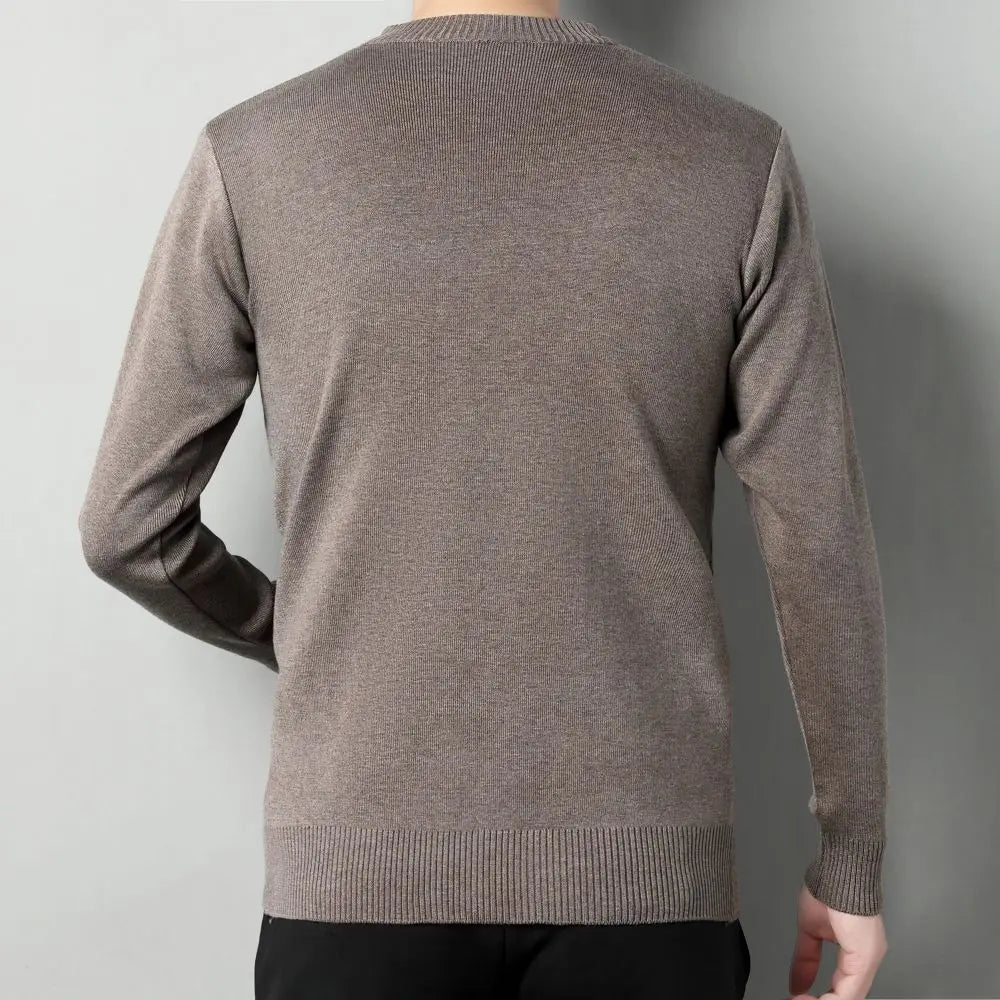 Maglione con design a griglia