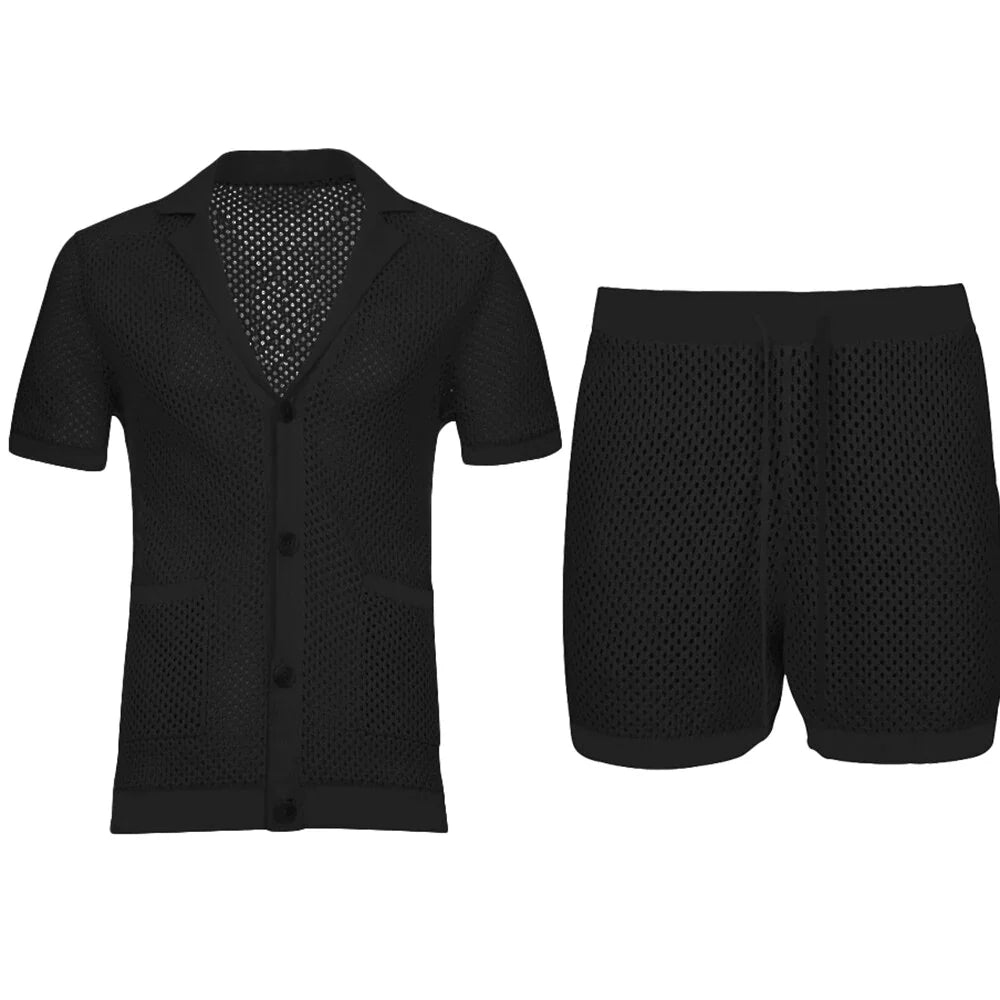 Ritaglio di maglietta trasparente e pantaloncini