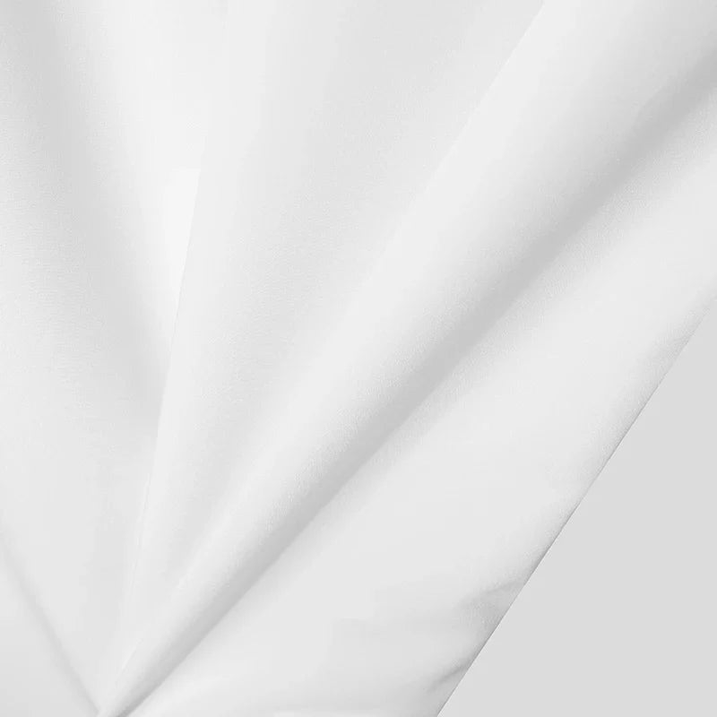 Camicia in rete patchwork di paillettes lucide