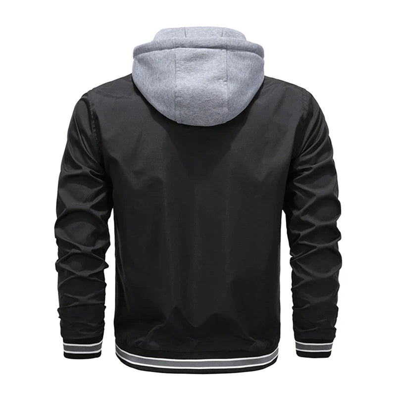 Giacca traspirante con cappuccio