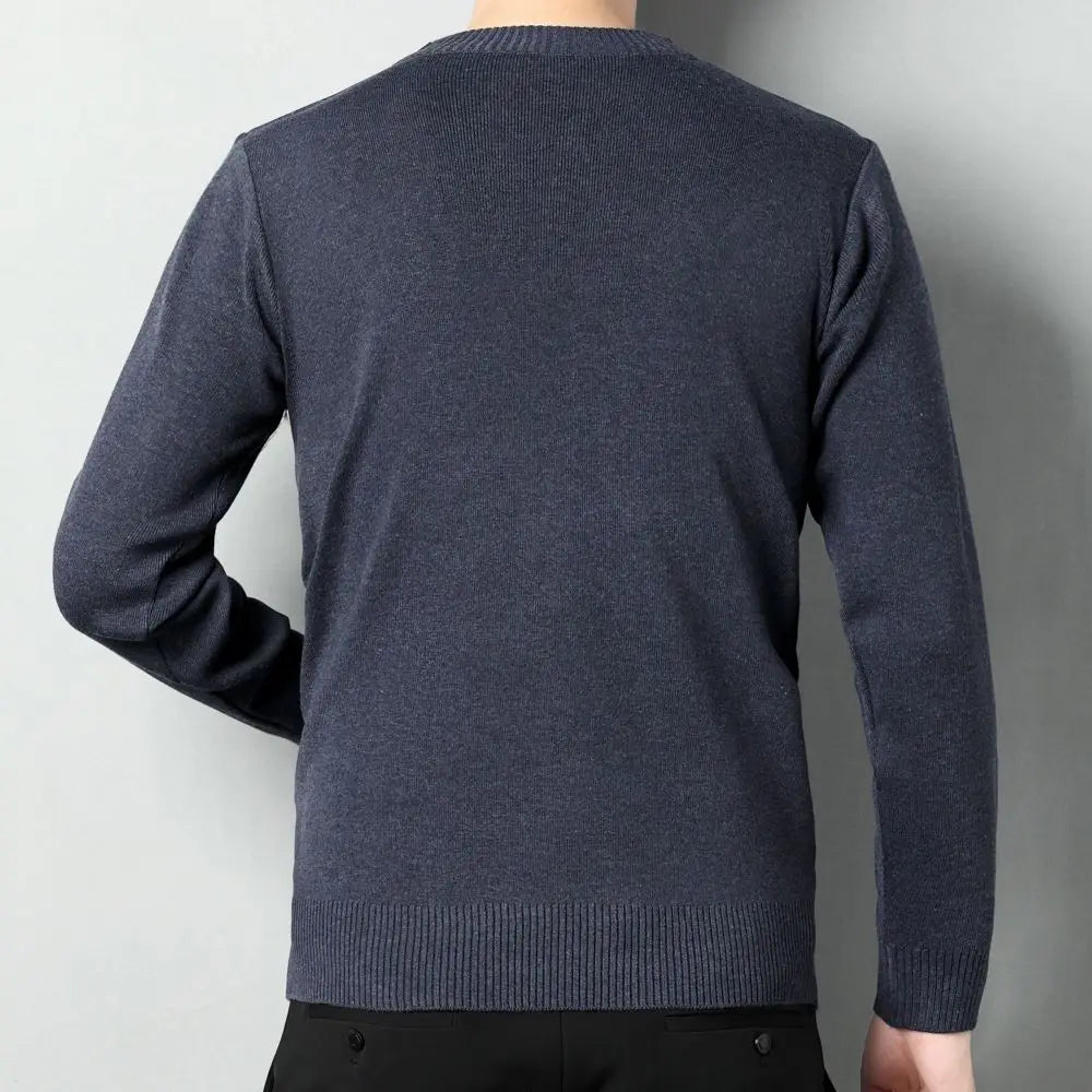 Maglione con design a griglia