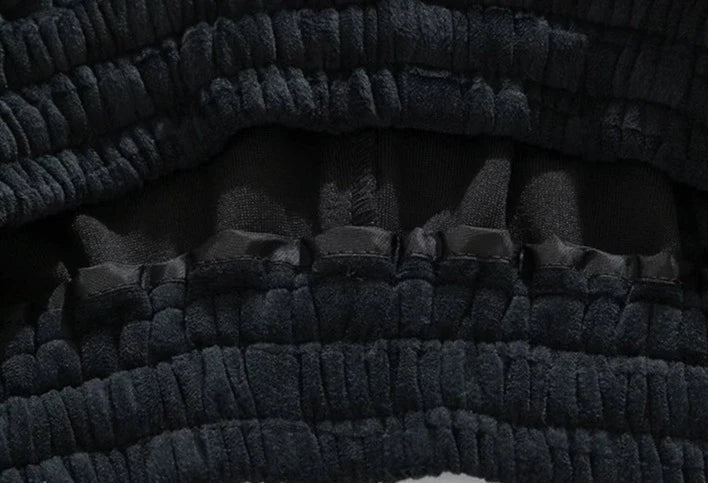 Pantaloni sportivi ampi con fantasia a scacchiera