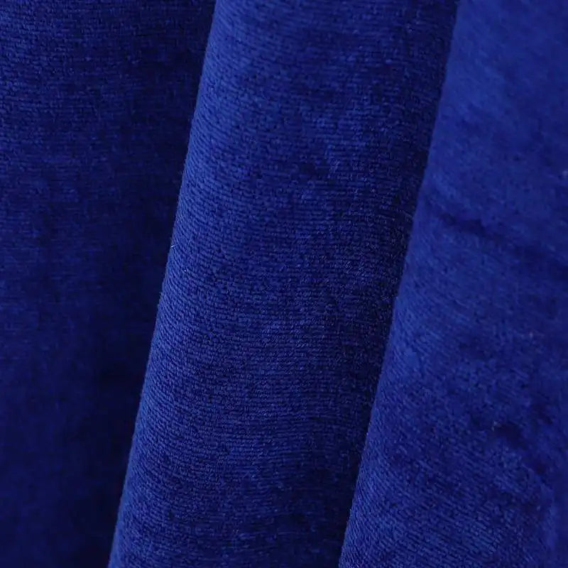 Tuta in velluto patchwork losse con cappuccio