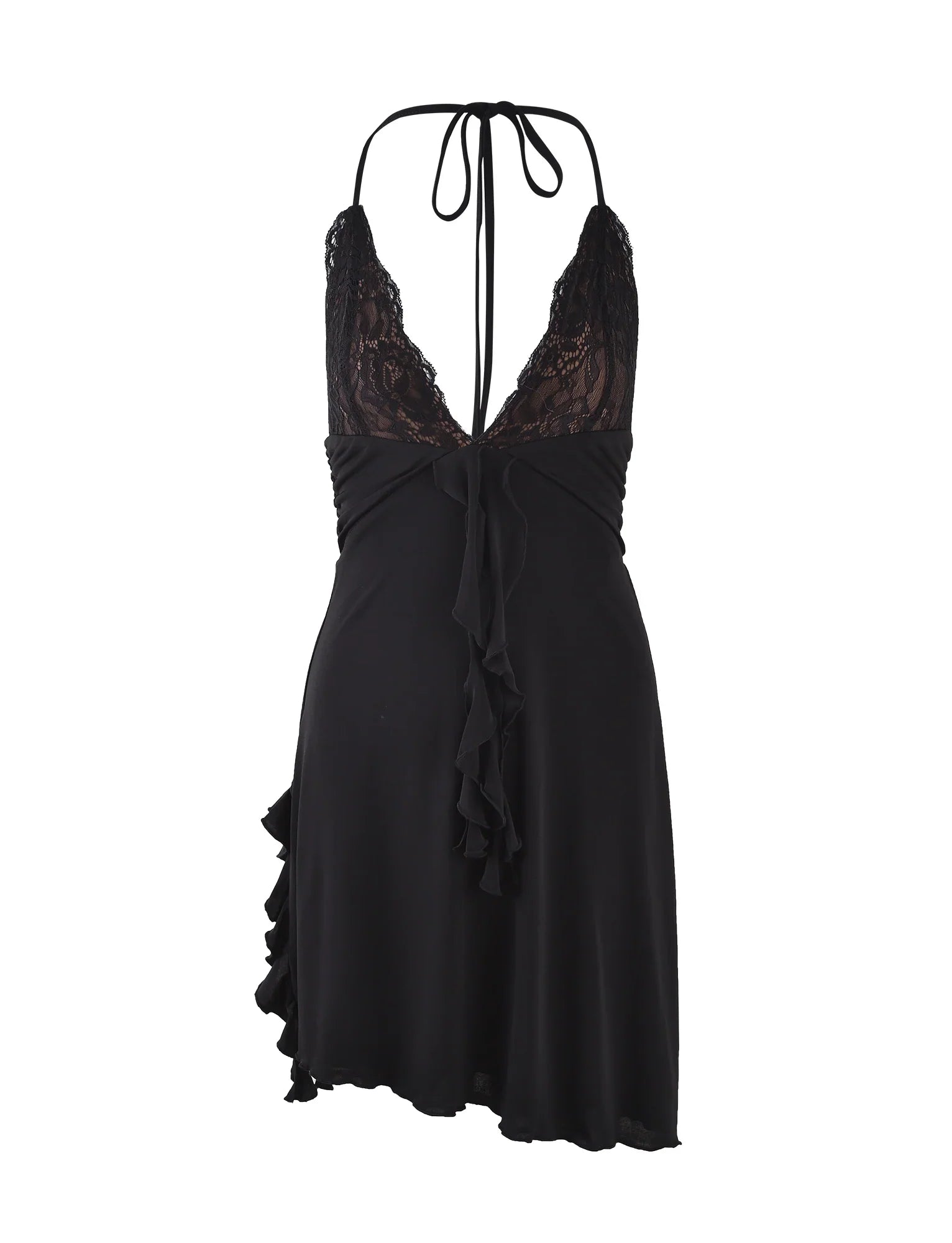 Vestito cavo di lusso in pizzo