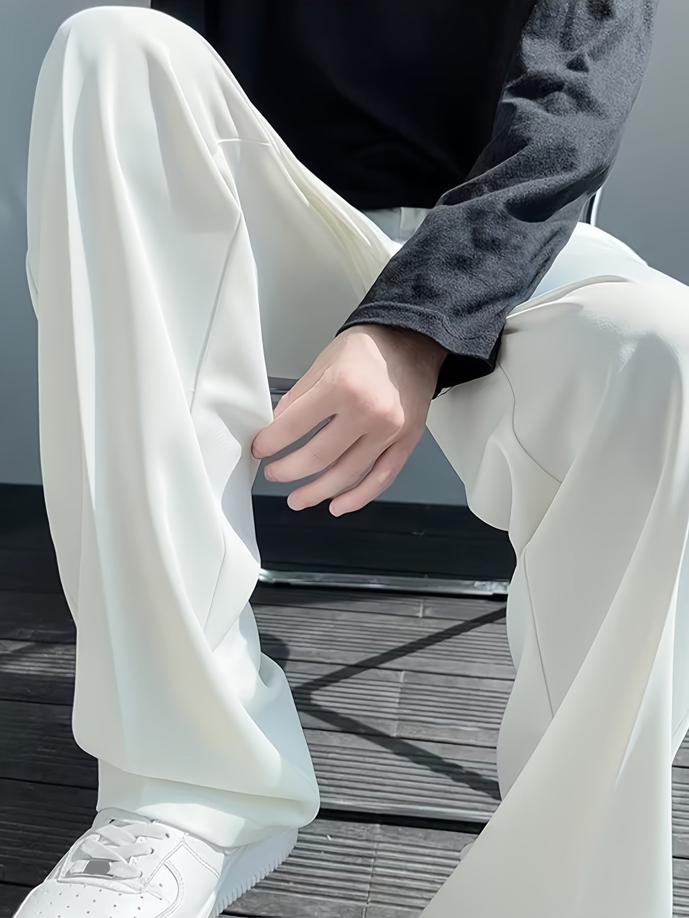 Pantaloni larghi e traspiranti da uomo