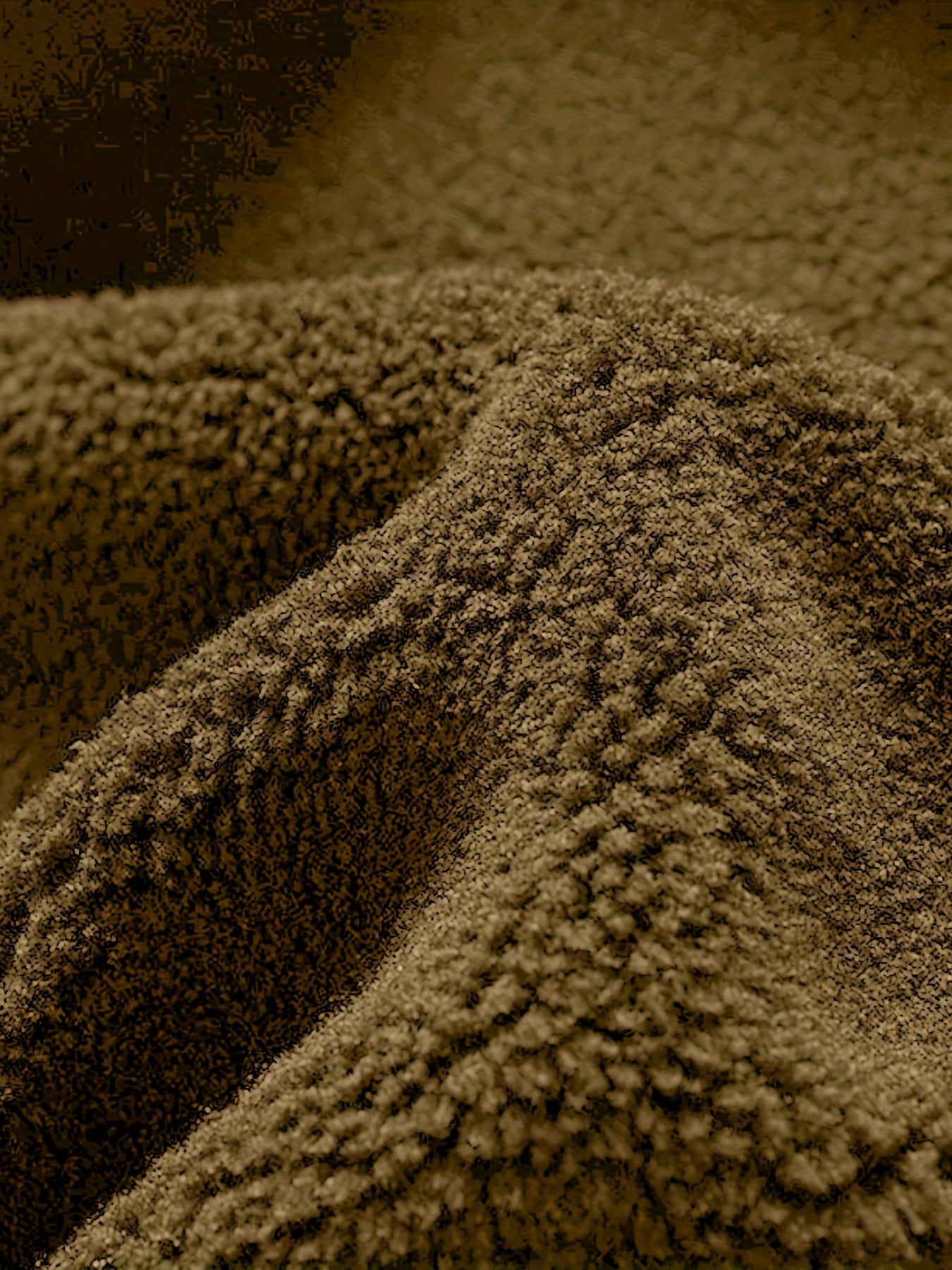 Giacca casual in caldo pile di cotone