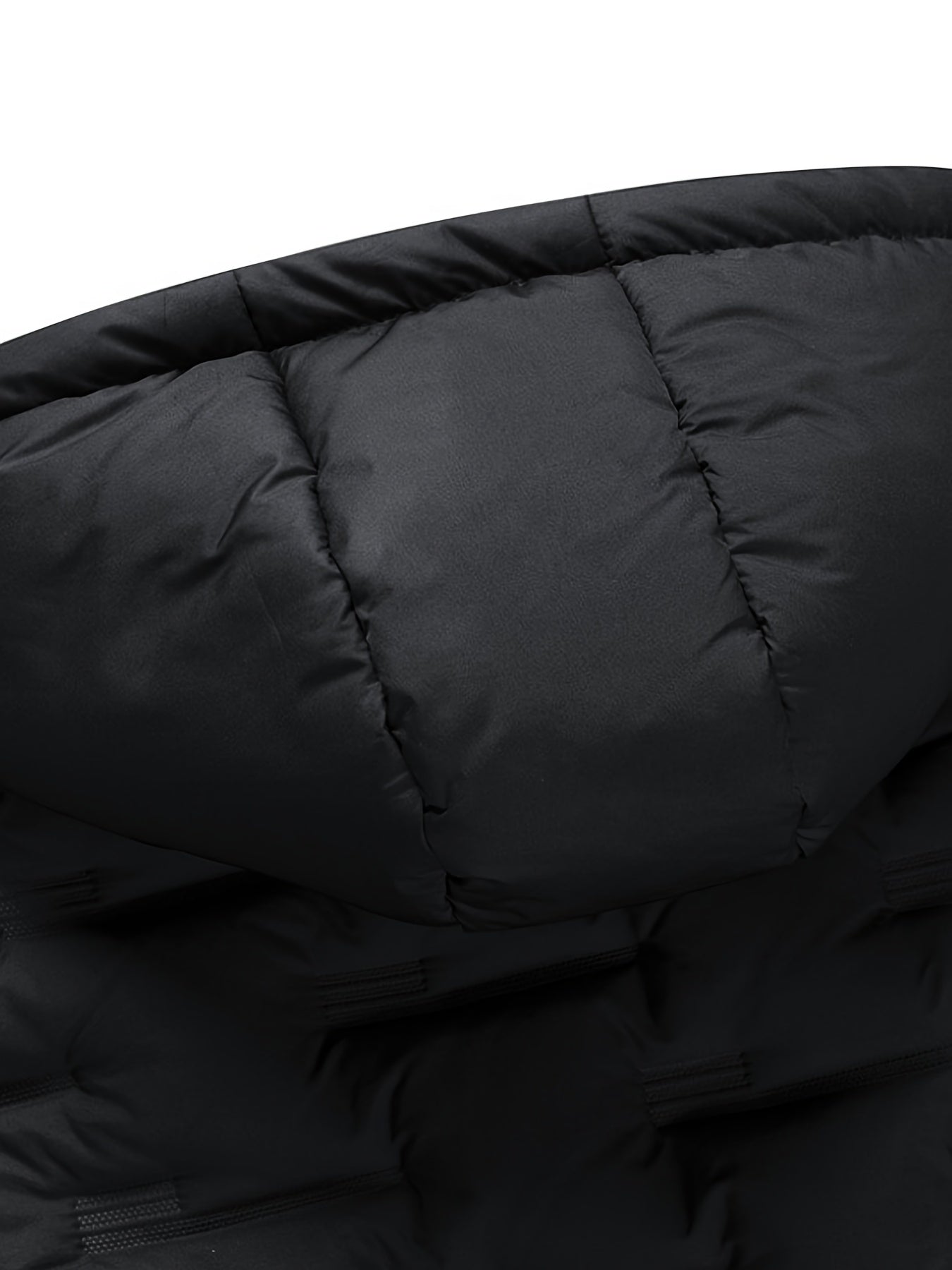 Gilet imbottito con cappuccio e cerniera