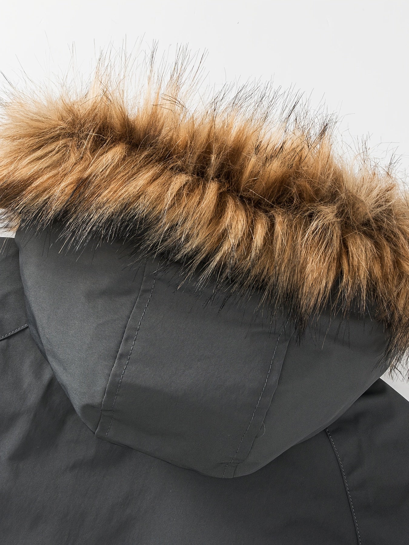 Cappotto invernale in cotone con cappuccio