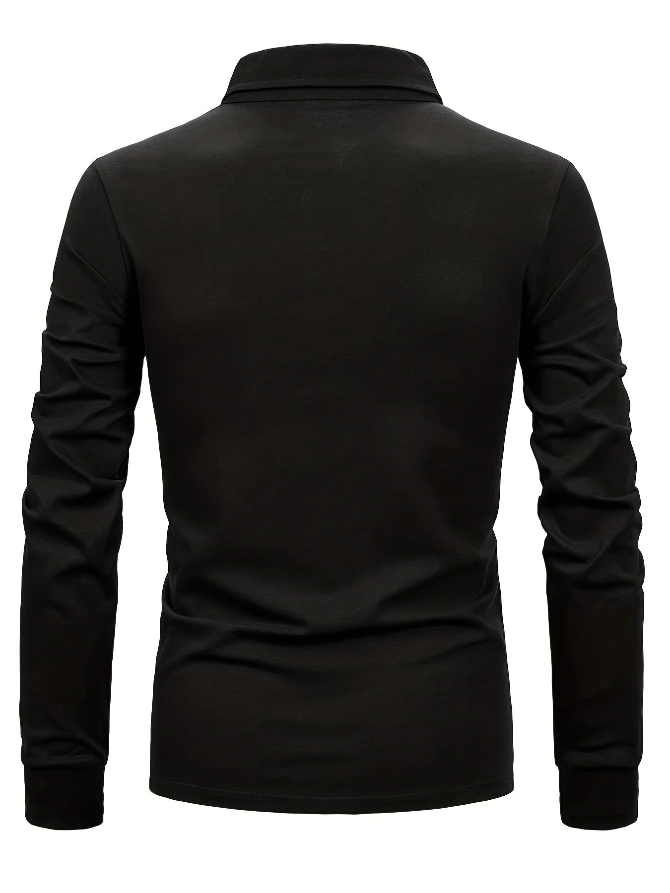 Camicia patchwork a quadri con revers e maniche lunghe realizzata in cotone casual leggermente elasticizzato