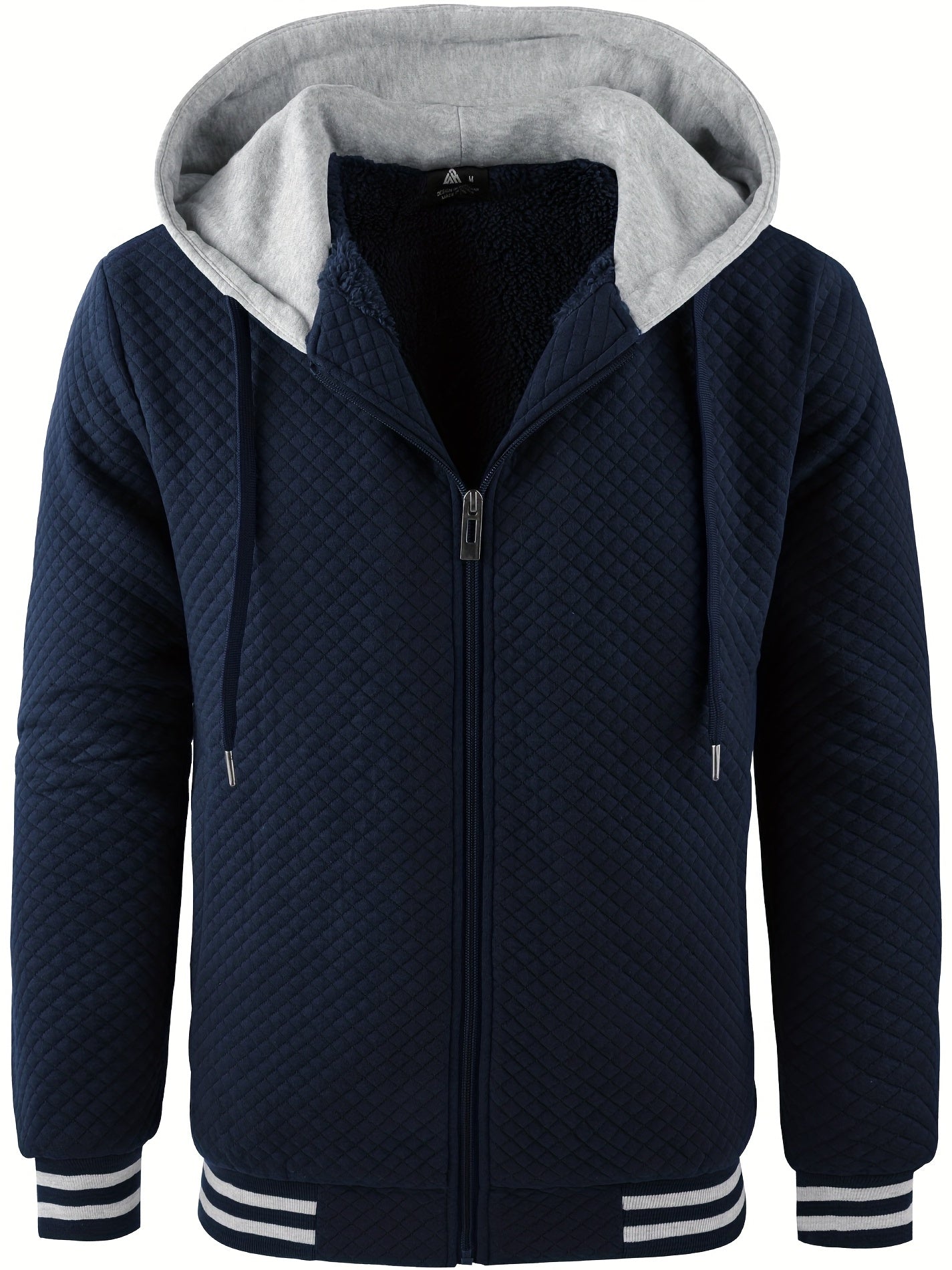 Felpa strutturata con cappuccio da uomo