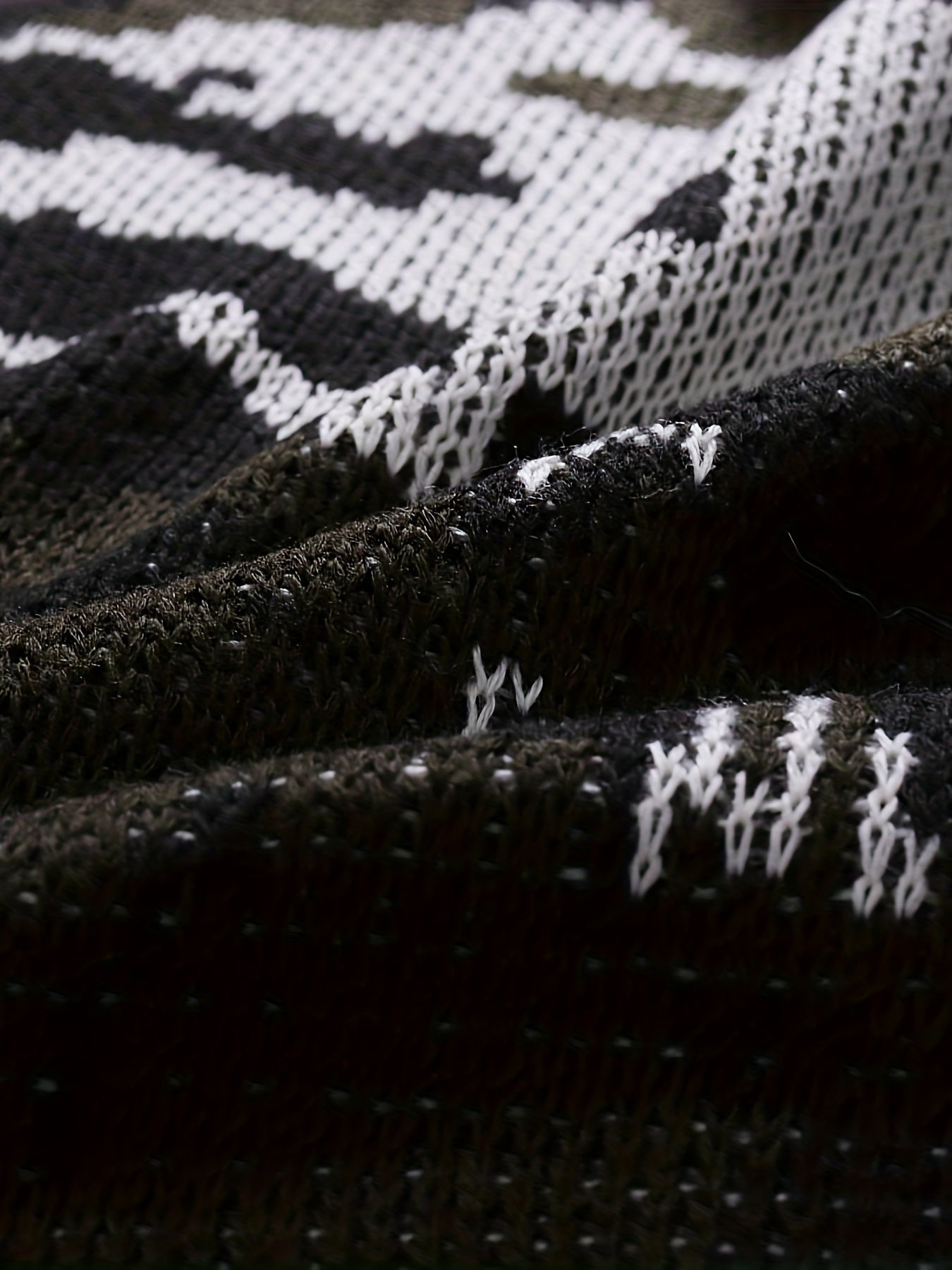 Maglia con stampa mimetica